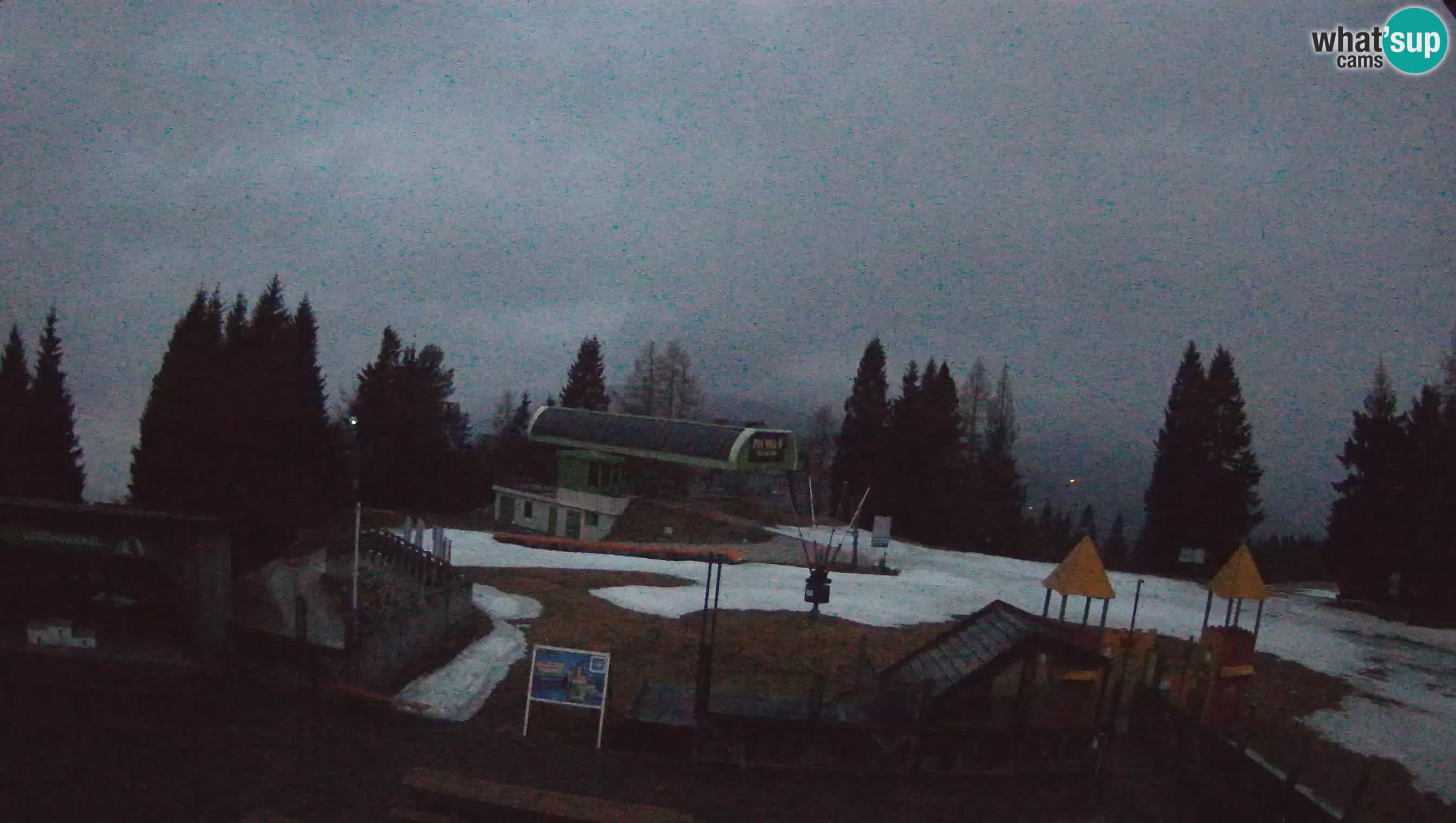 Cámara web Počivalo – Alpska Perla | Vista en vivo desde la estación de esquí Cerkno