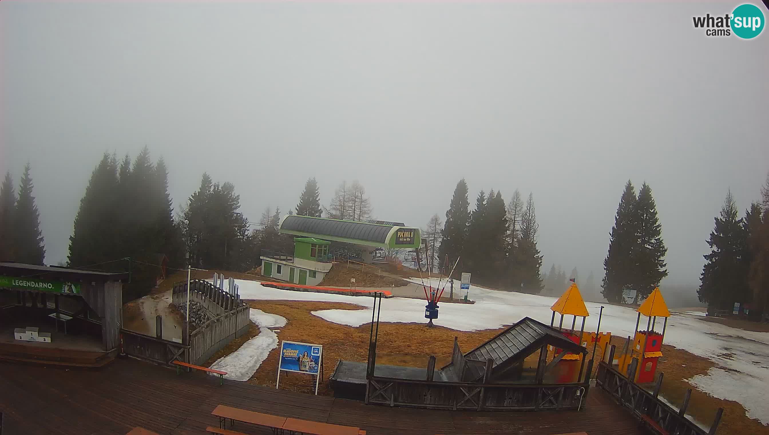 Webcam Počivalo – Alpska Perla | Vista live dalla stazione sciistica di Cerkno