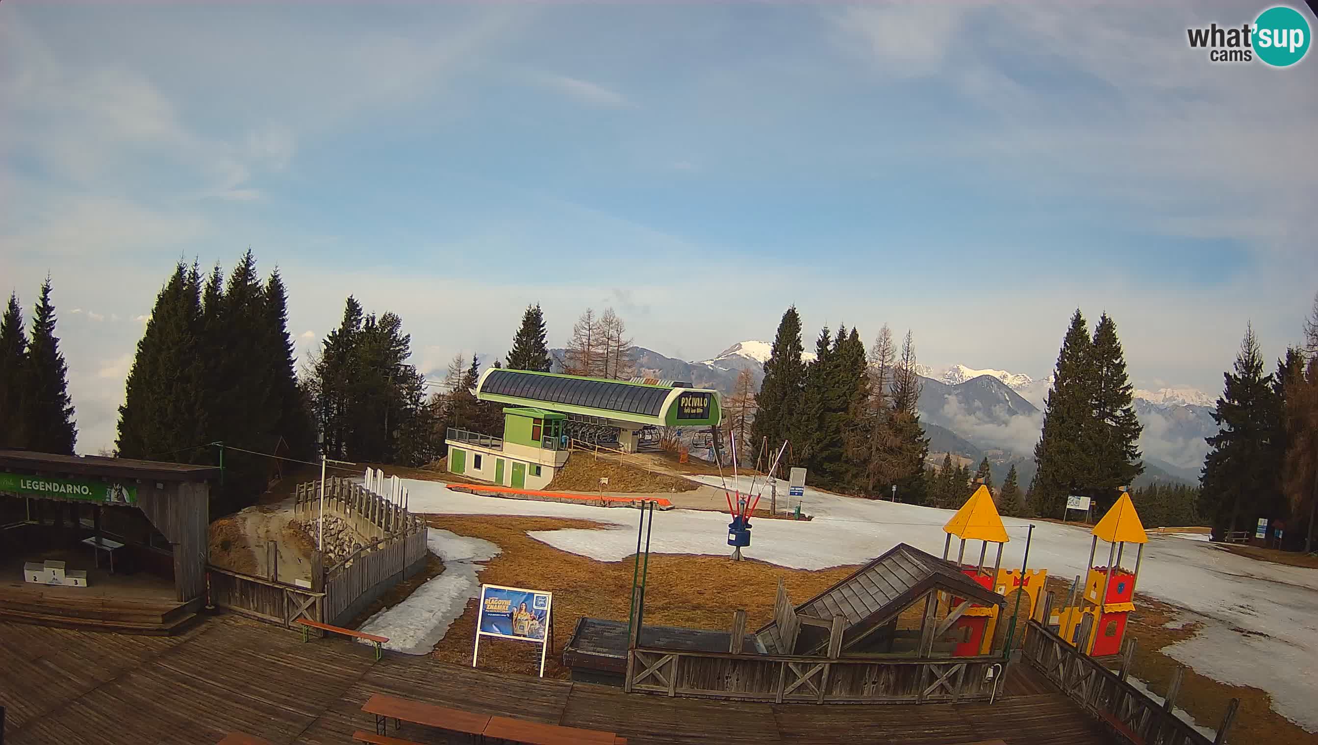 Cámara web Počivalo – Alpska Perla | Vista en vivo desde la estación de esquí Cerkno