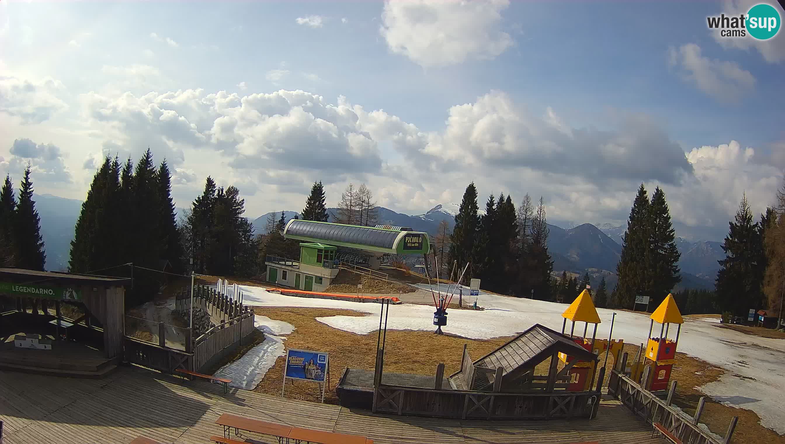 Web kamera Počivalo – Alpska Perla | Pogled uživo sa skijališta Cerkno