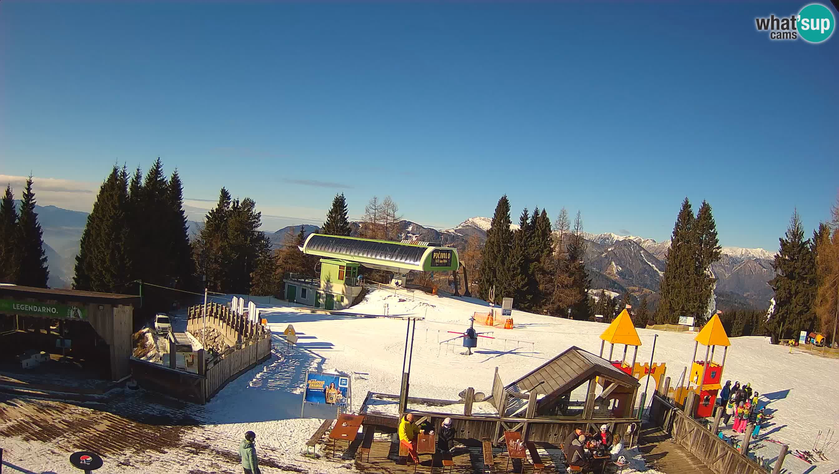 Web kamera Počivalo – Alpska Perla | Pogled uživo sa skijališta Cerkno