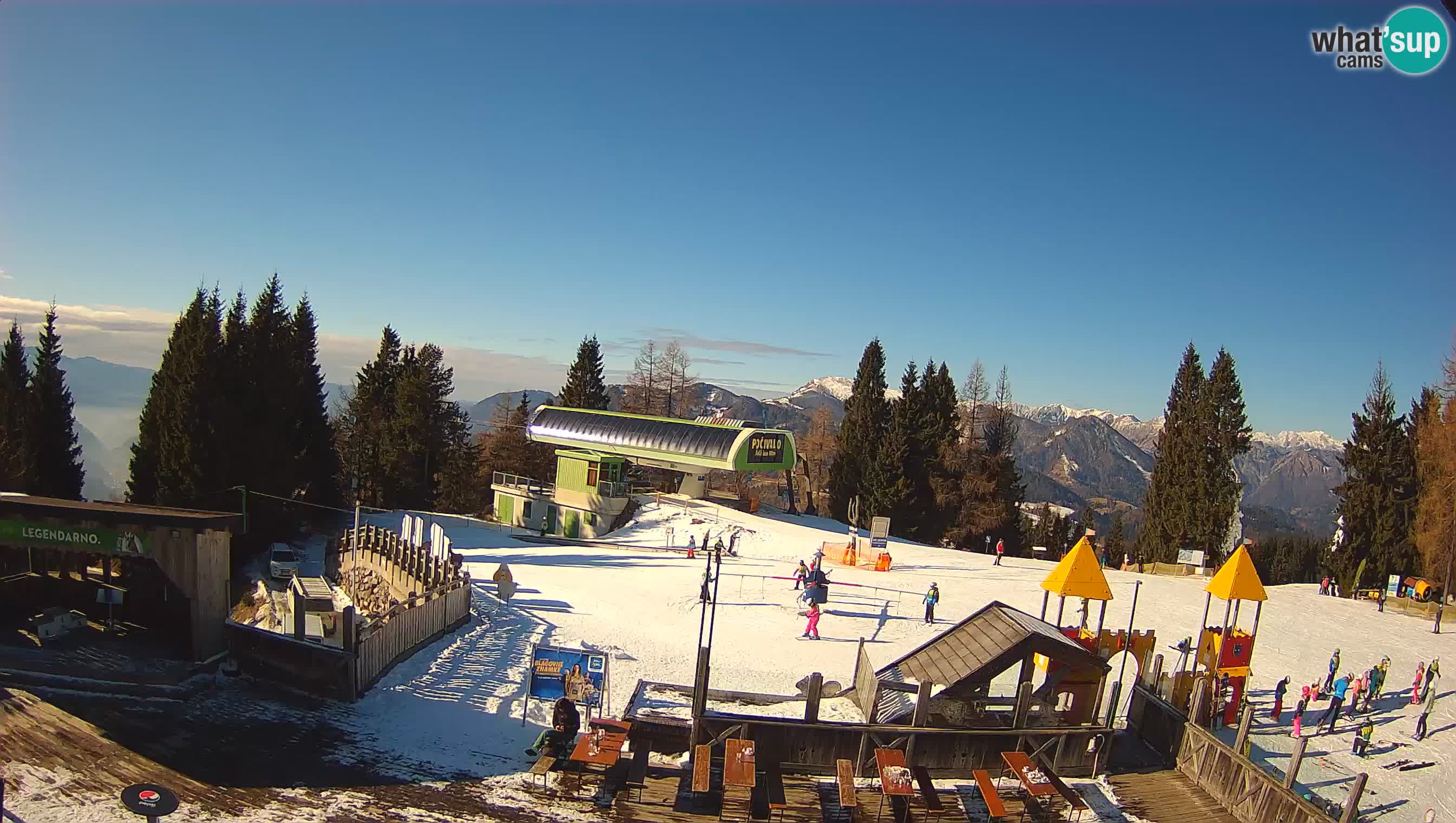 Webcam Počivalo – Alpska Perla | Live View from Cerkno Ski Resort