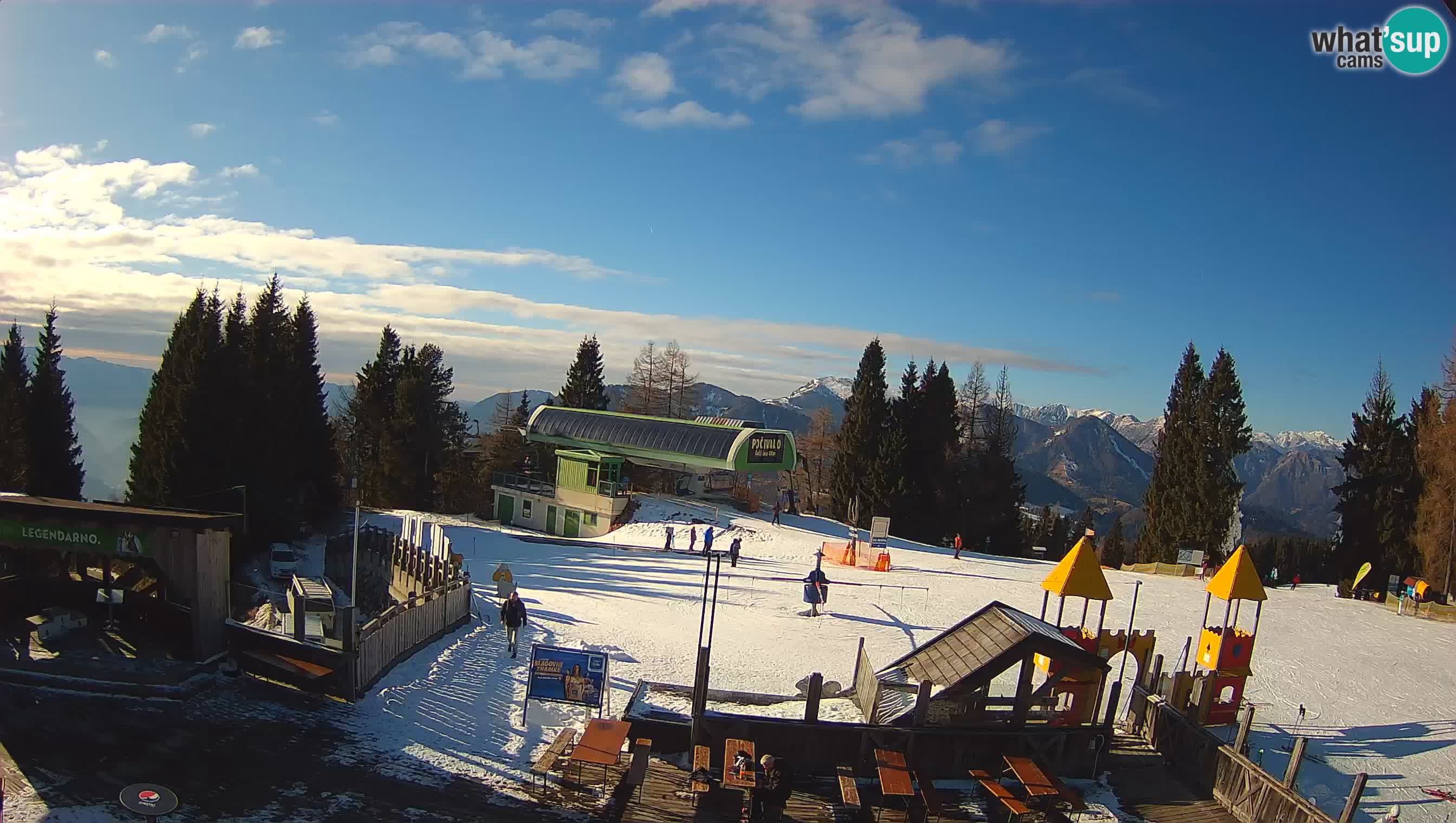 Webcam Počivalo – Alpska Perla | Live View from Cerkno Ski Resort