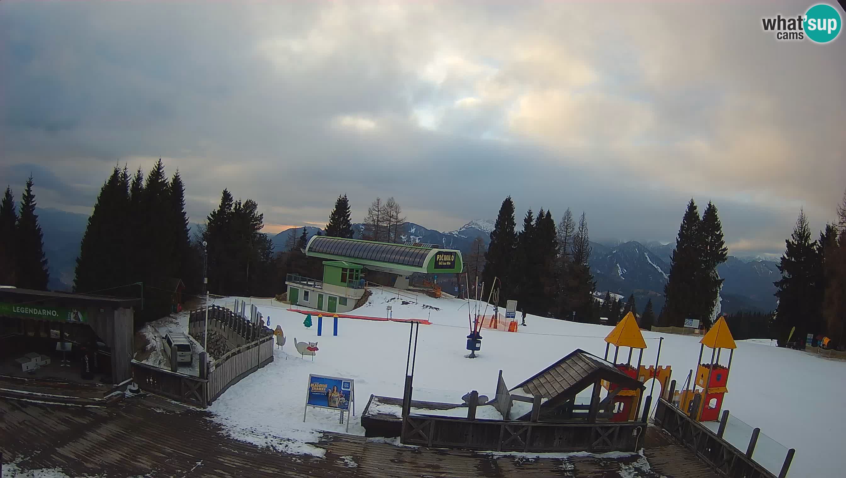 Webcam Počivalo – Alpska Perla | Liveblick vom Skigebiet Cerkno
