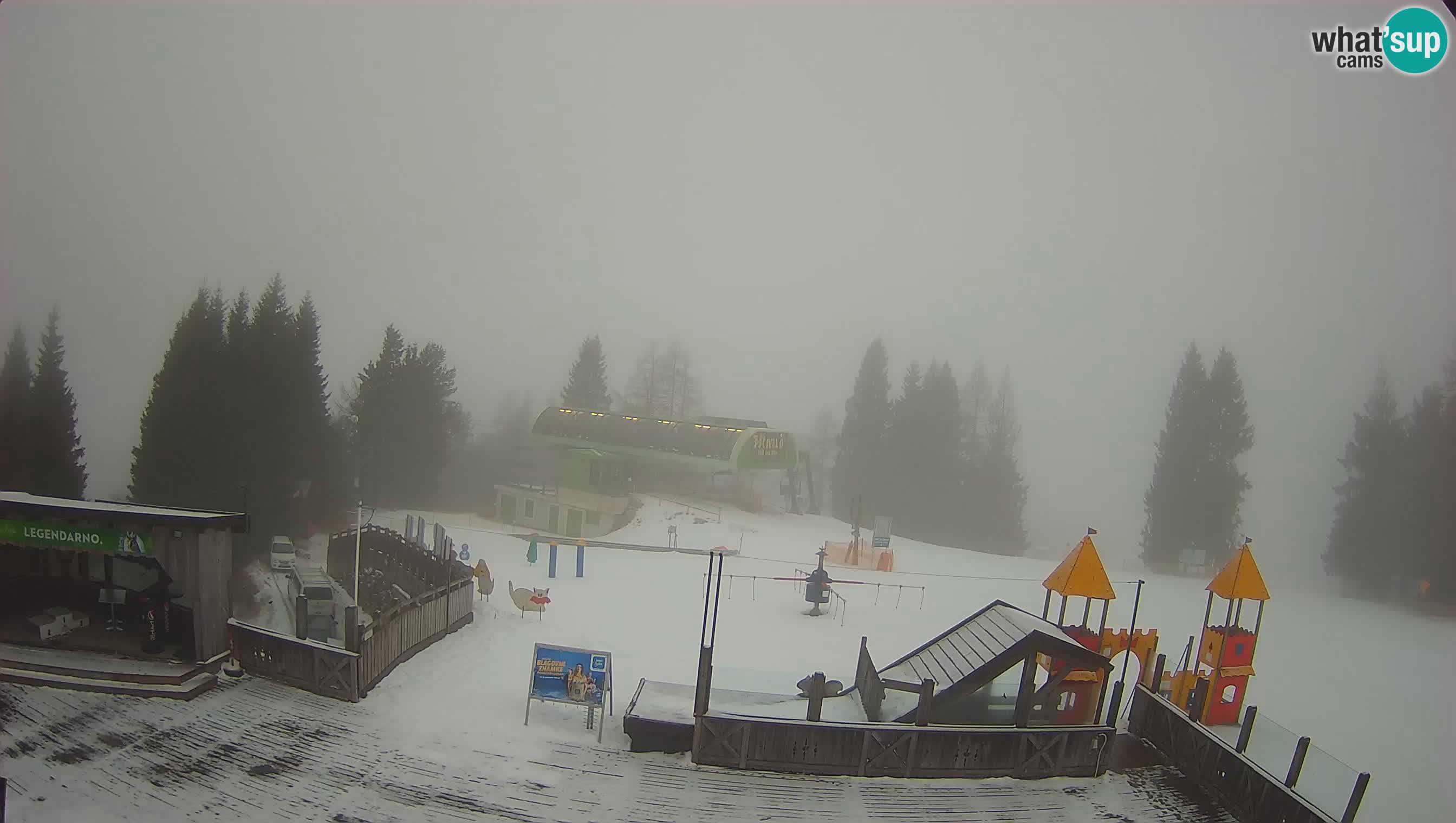 Cámara web Počivalo – Alpska Perla | Vista en vivo desde la estación de esquí Cerkno