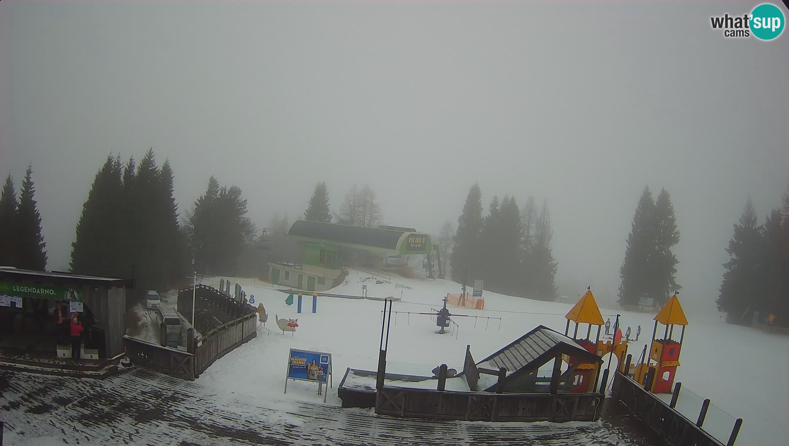 Cámara web Počivalo – Alpska Perla | Vista en vivo desde la estación de esquí Cerkno