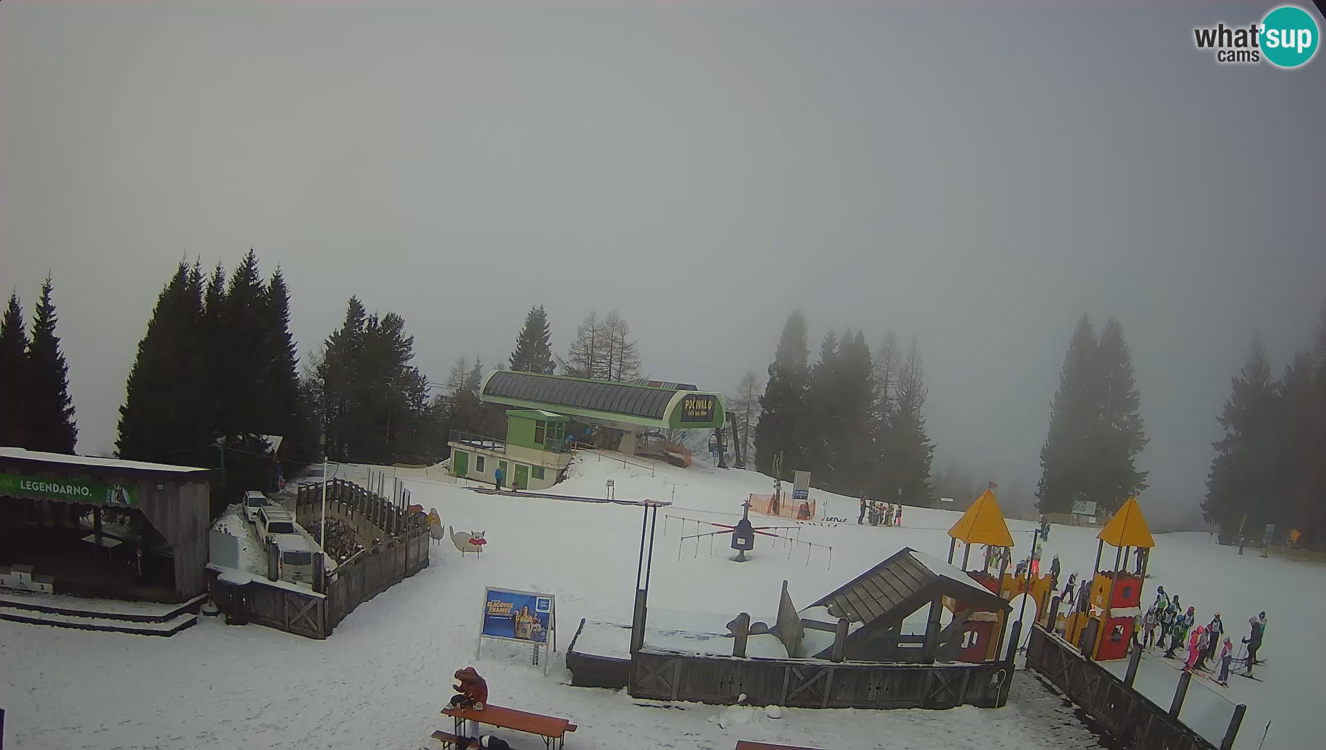 Webcam Počivalo – Alpska Perla | Vista live dalla stazione sciistica di Cerkno