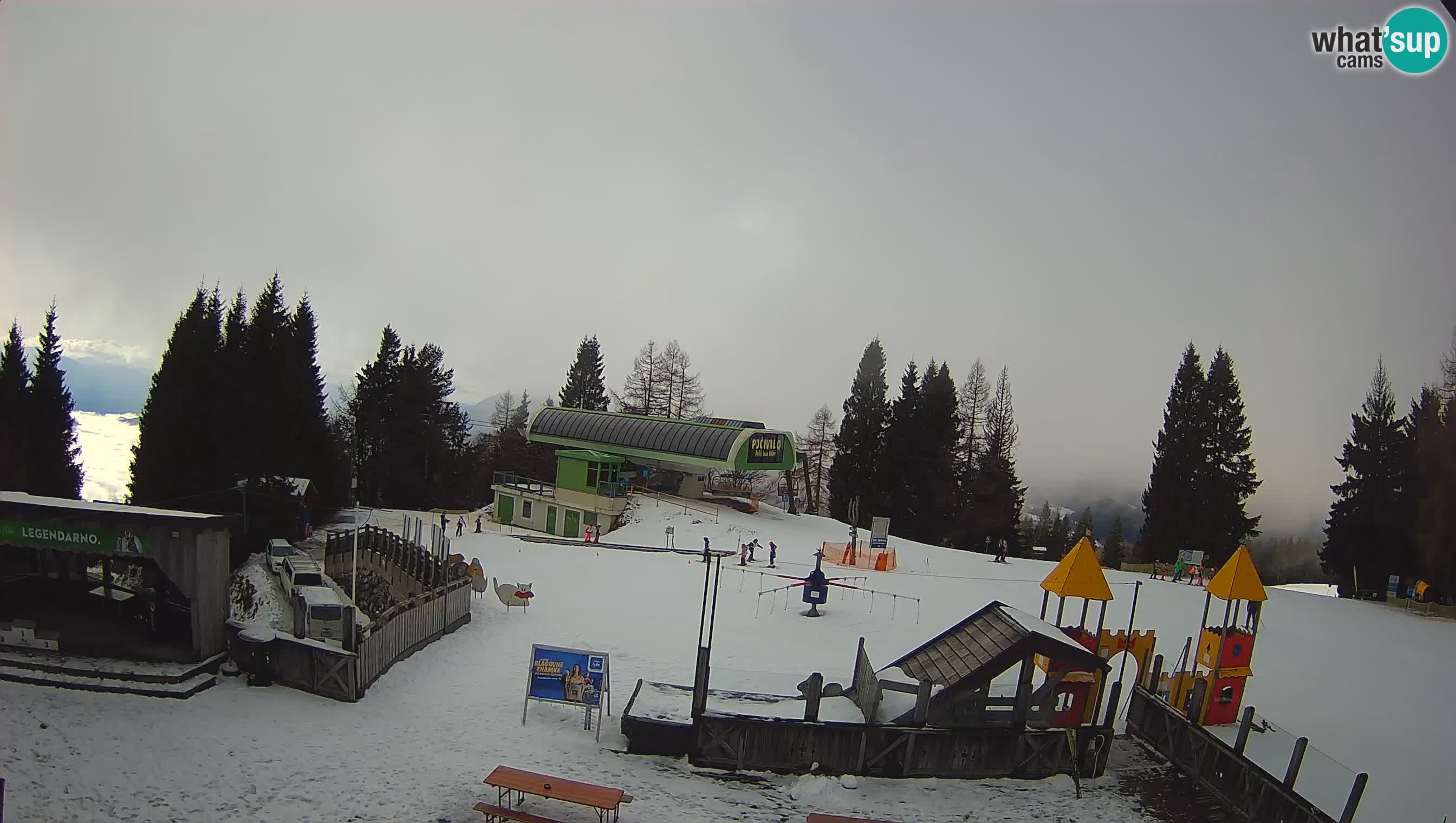 Webcam Počivalo – Alpska Perla | Liveblick vom Skigebiet Cerkno
