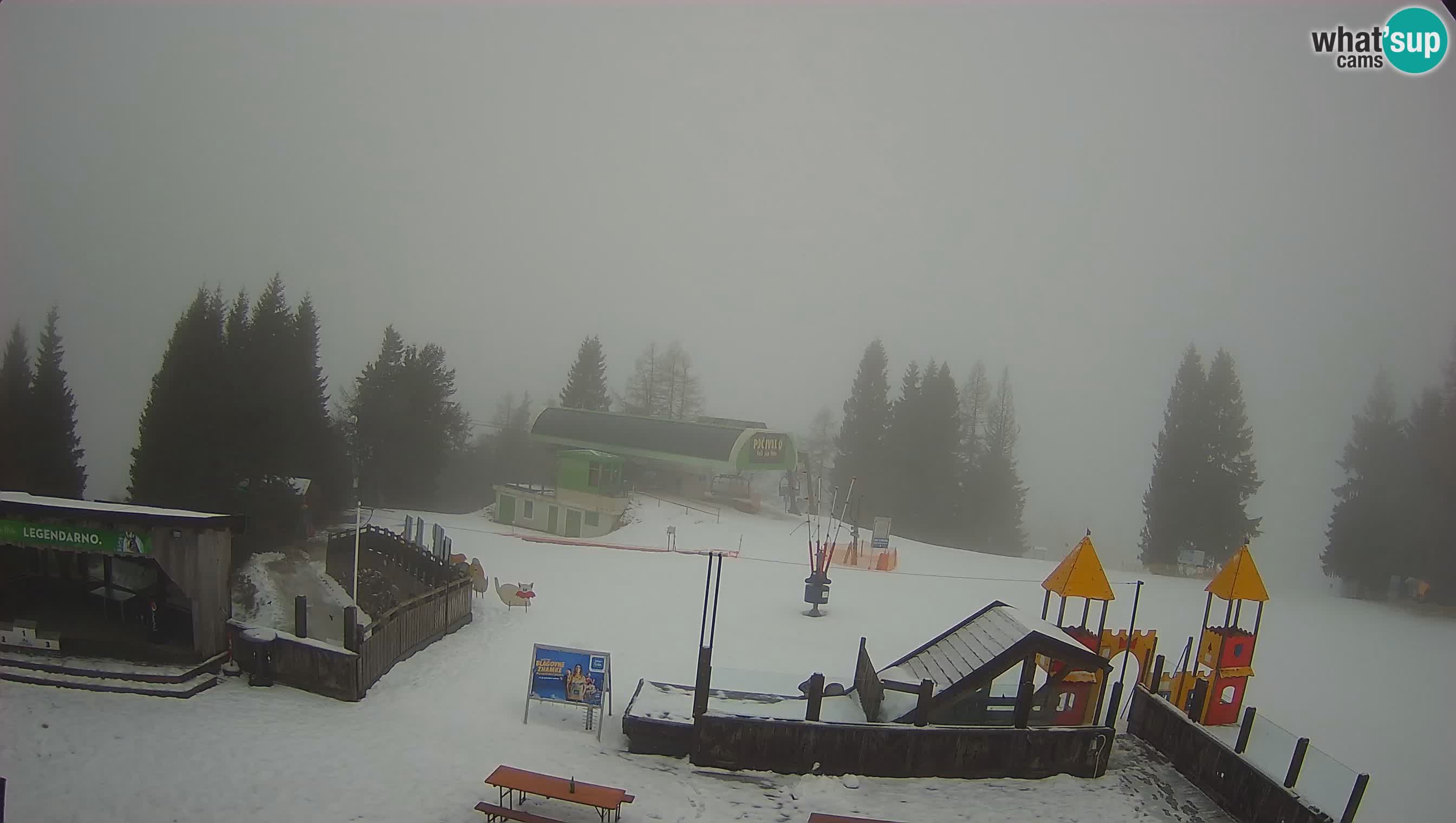 Webcam Počivalo – Alpska Perla | Live View from Cerkno Ski Resort