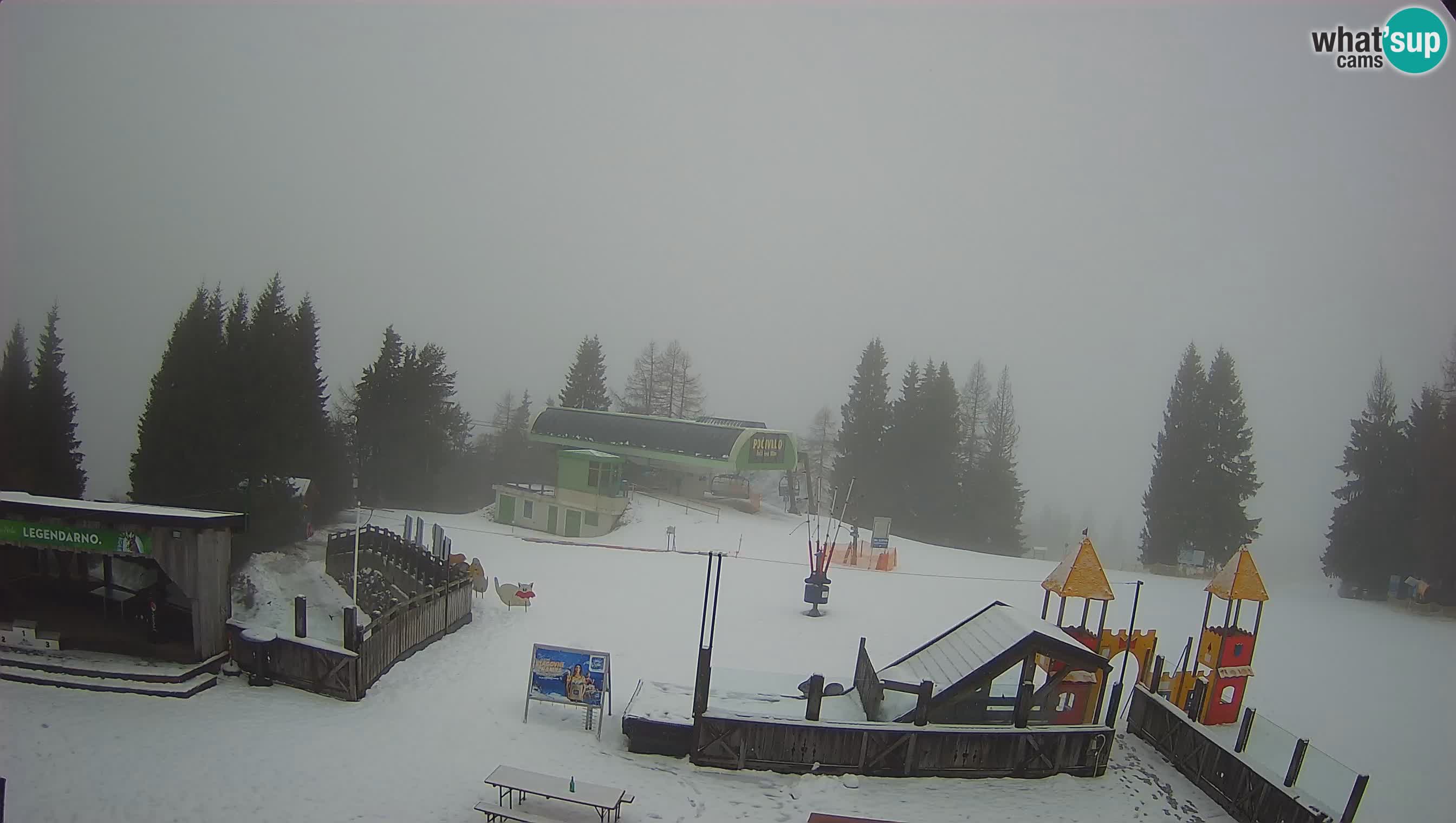 Cámara web Počivalo – Alpska Perla | Vista en vivo desde la estación de esquí Cerkno