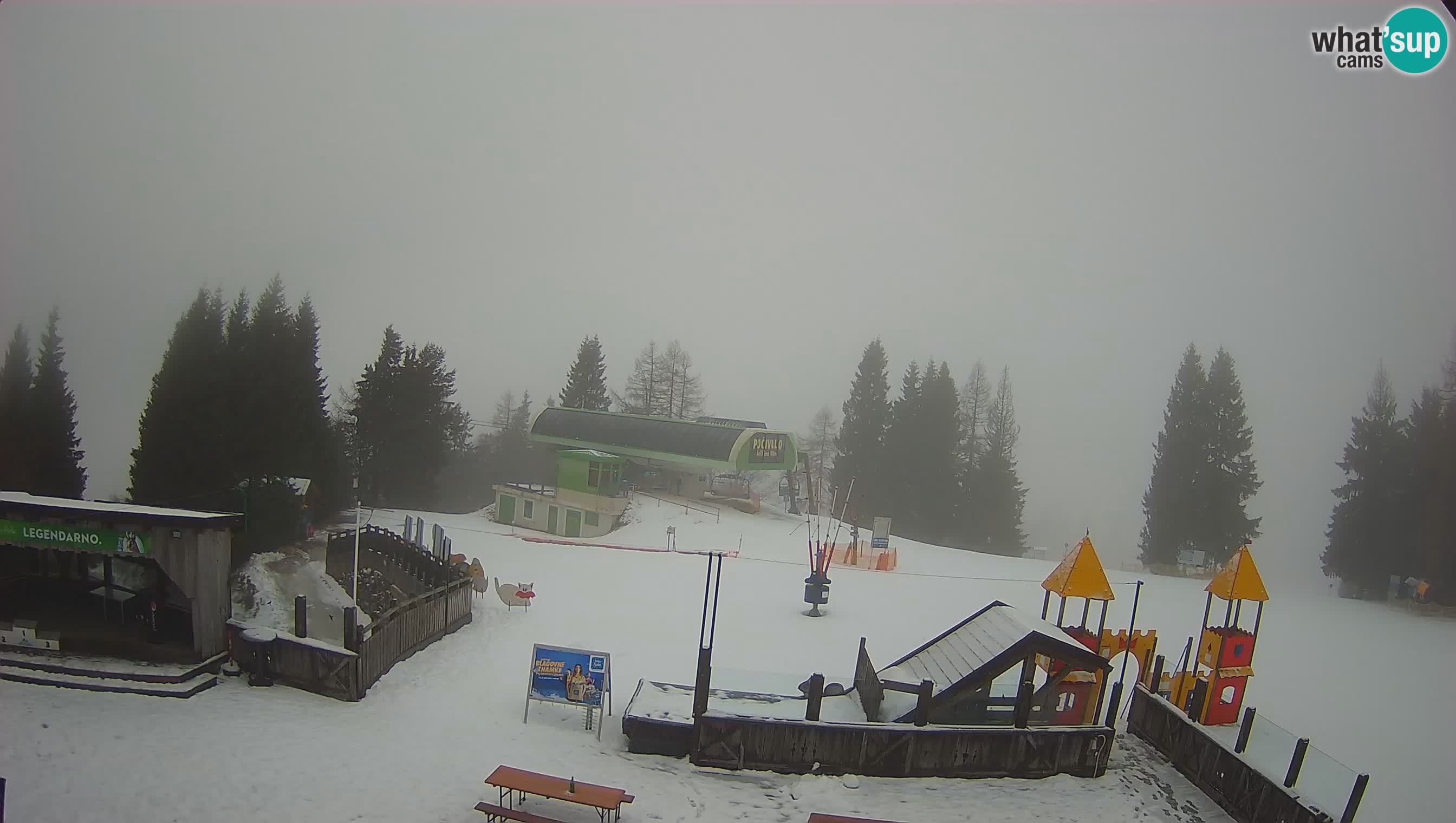 Cámara web Počivalo – Alpska Perla | Vista en vivo desde la estación de esquí Cerkno