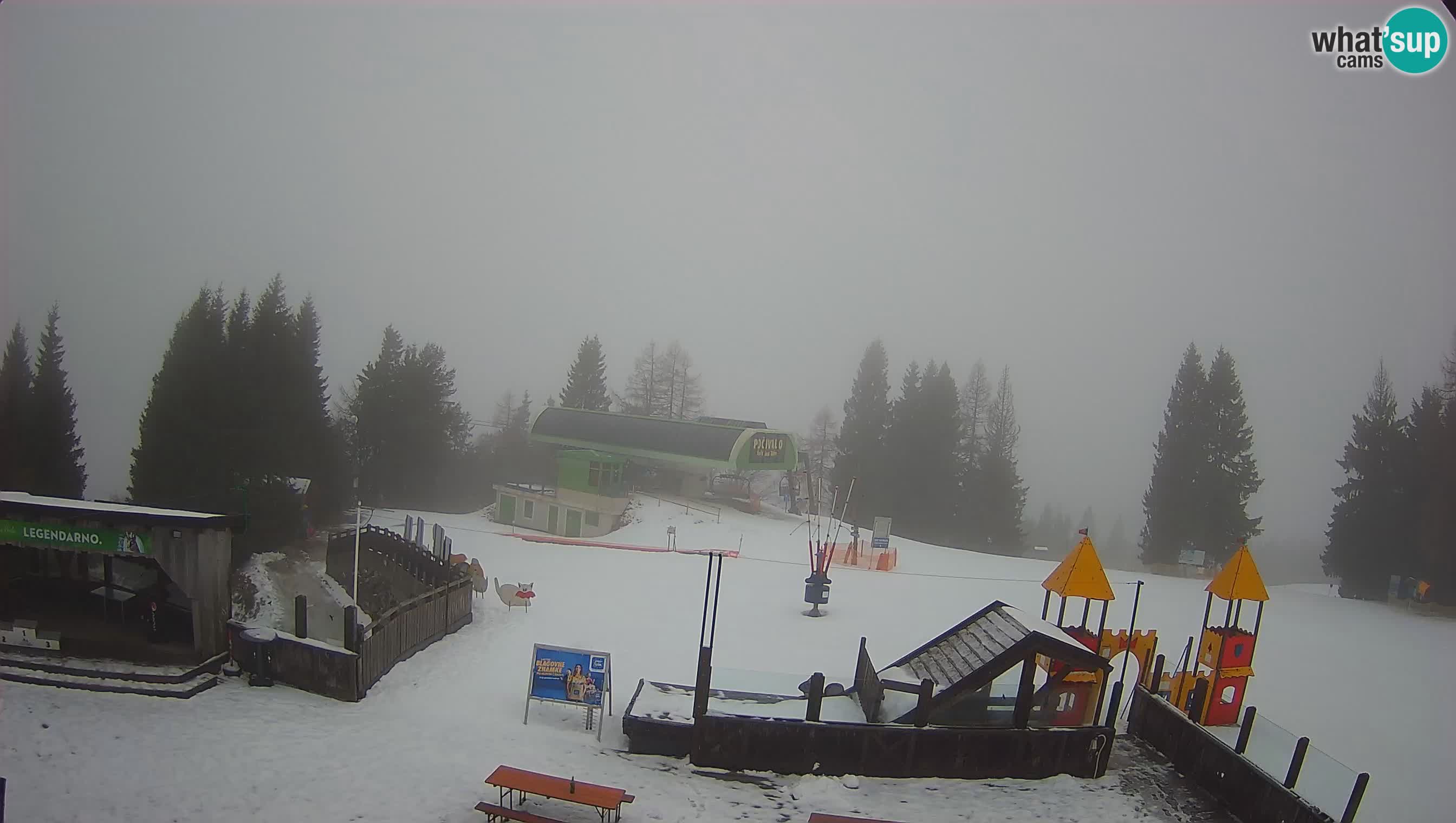 Cámara web Počivalo – Alpska Perla | Vista en vivo desde la estación de esquí Cerkno