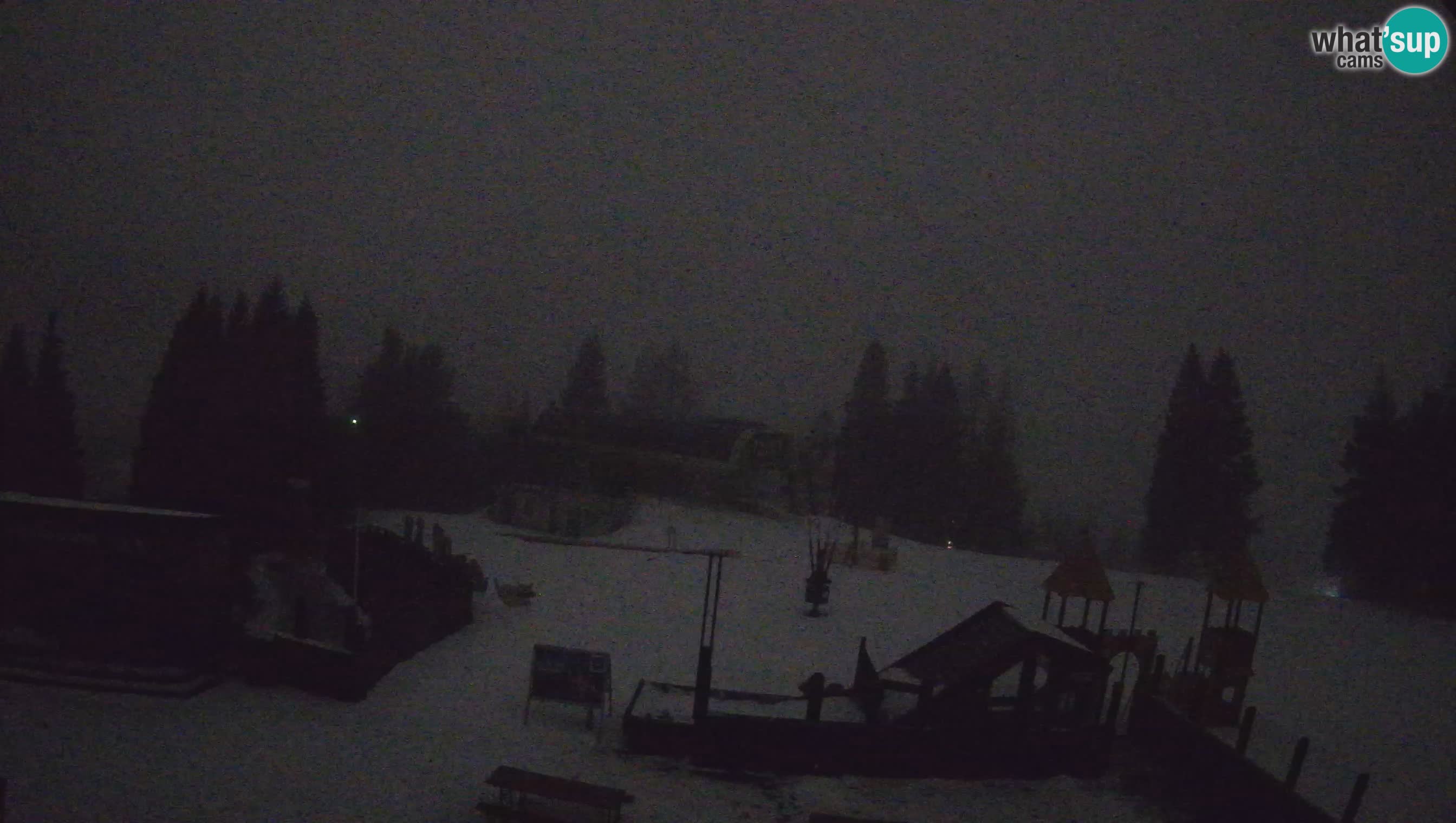 Webcam de la station de ski des Alpes slovènes à Cerkno Počivalo