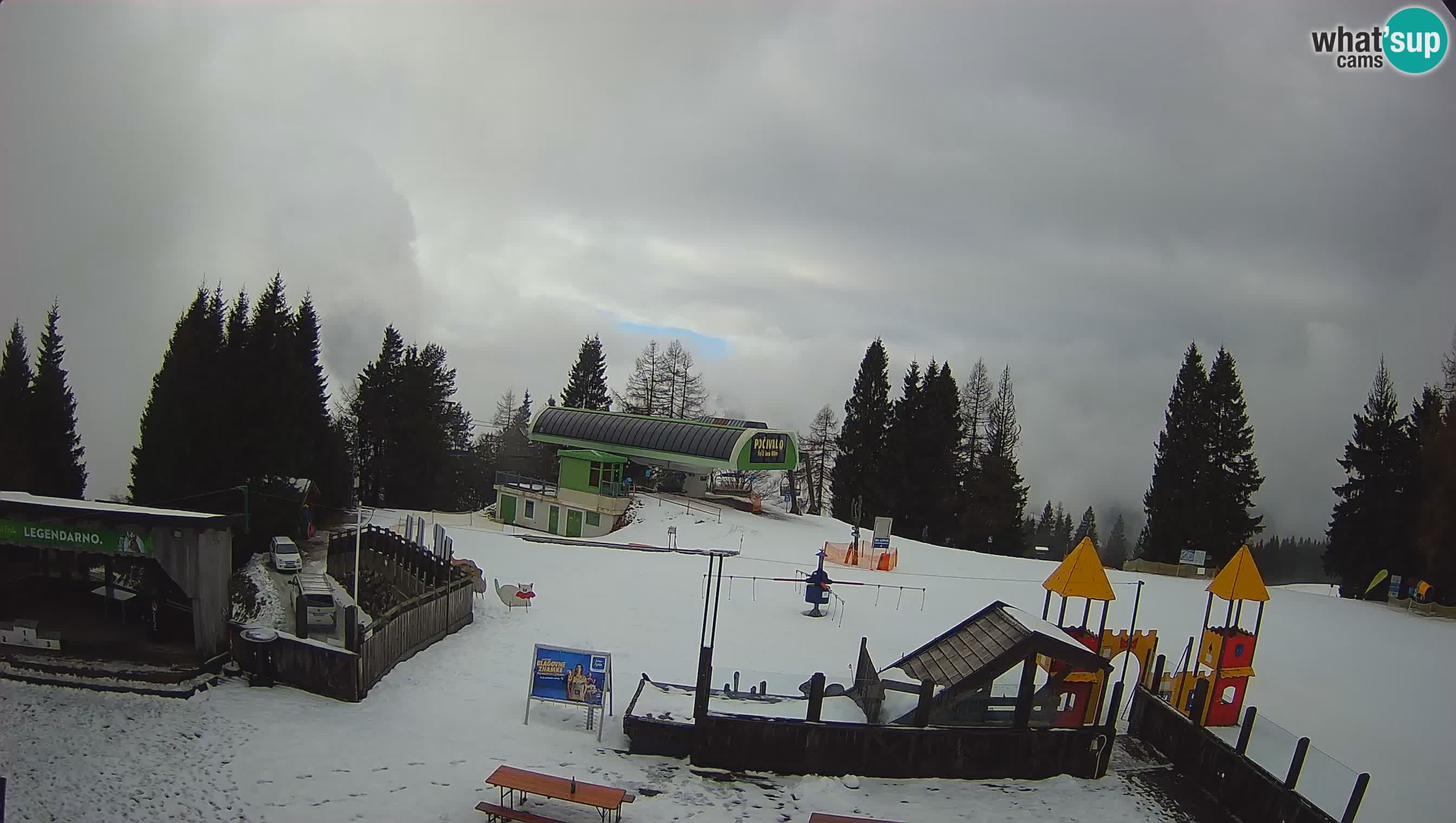 Cámara web Počivalo – Alpska Perla | Vista en vivo desde la estación de esquí Cerkno