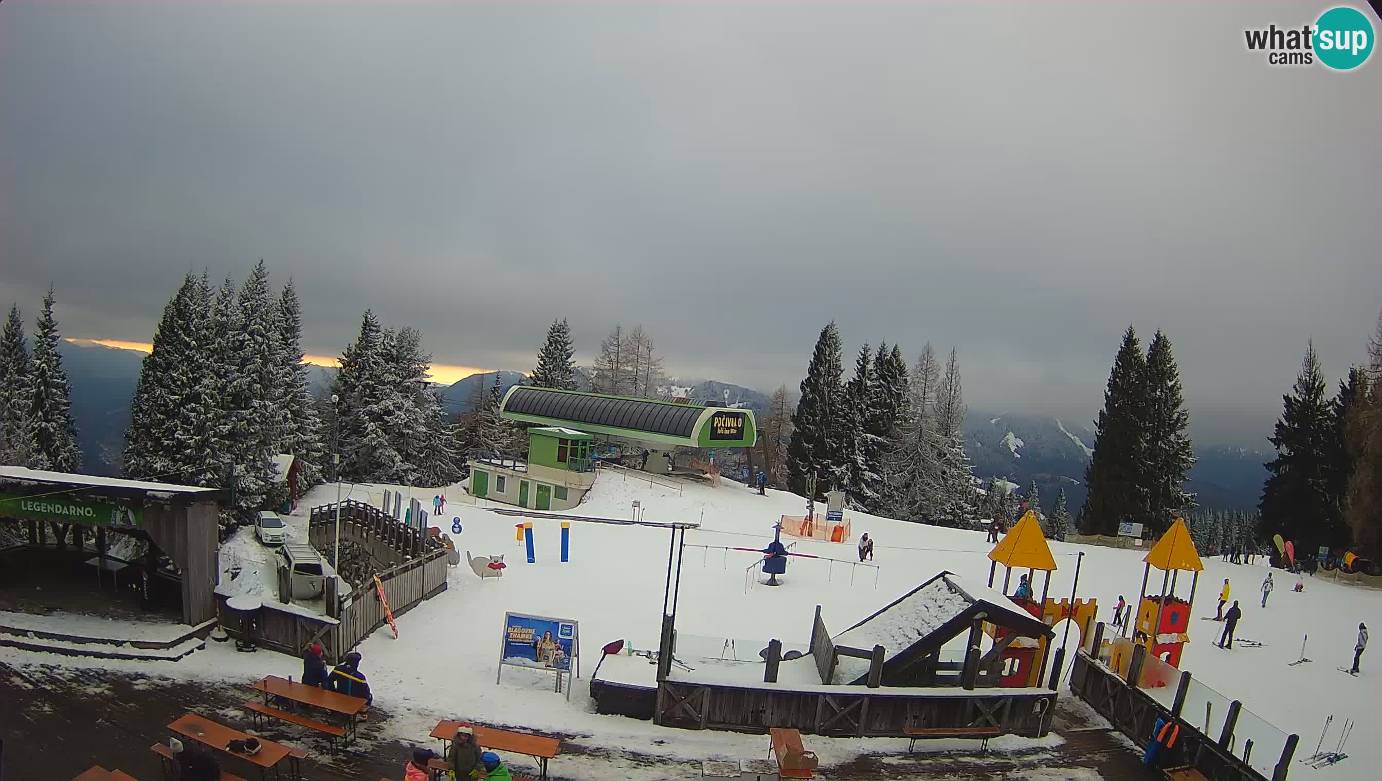 Webcam Počivalo – Alpska Perla | Live View from Cerkno Ski Resort
