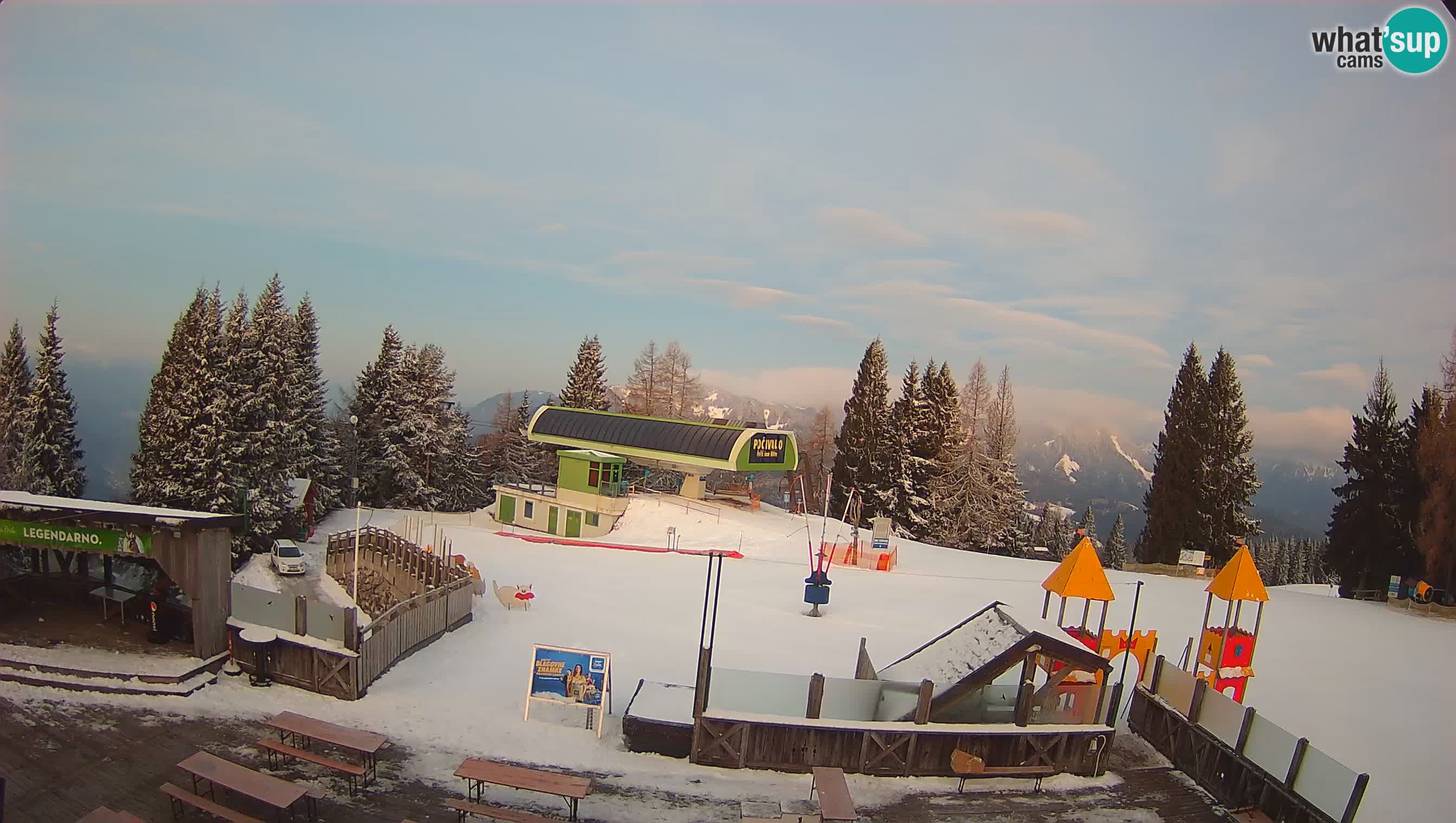 Webcam Počivalo – Alpska Perla | Liveblick vom Skigebiet Cerkno