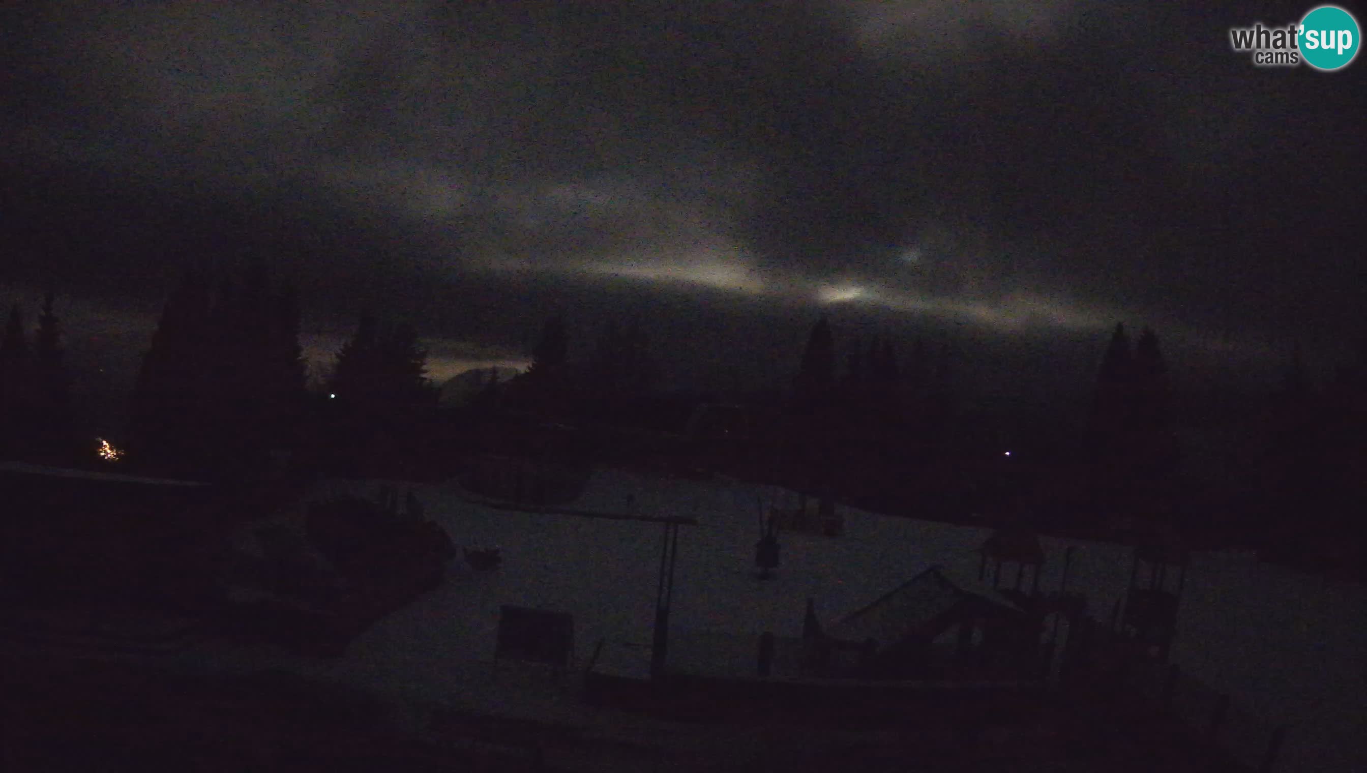 Webcam de la station de ski des Alpes slovènes à Cerkno Počivalo