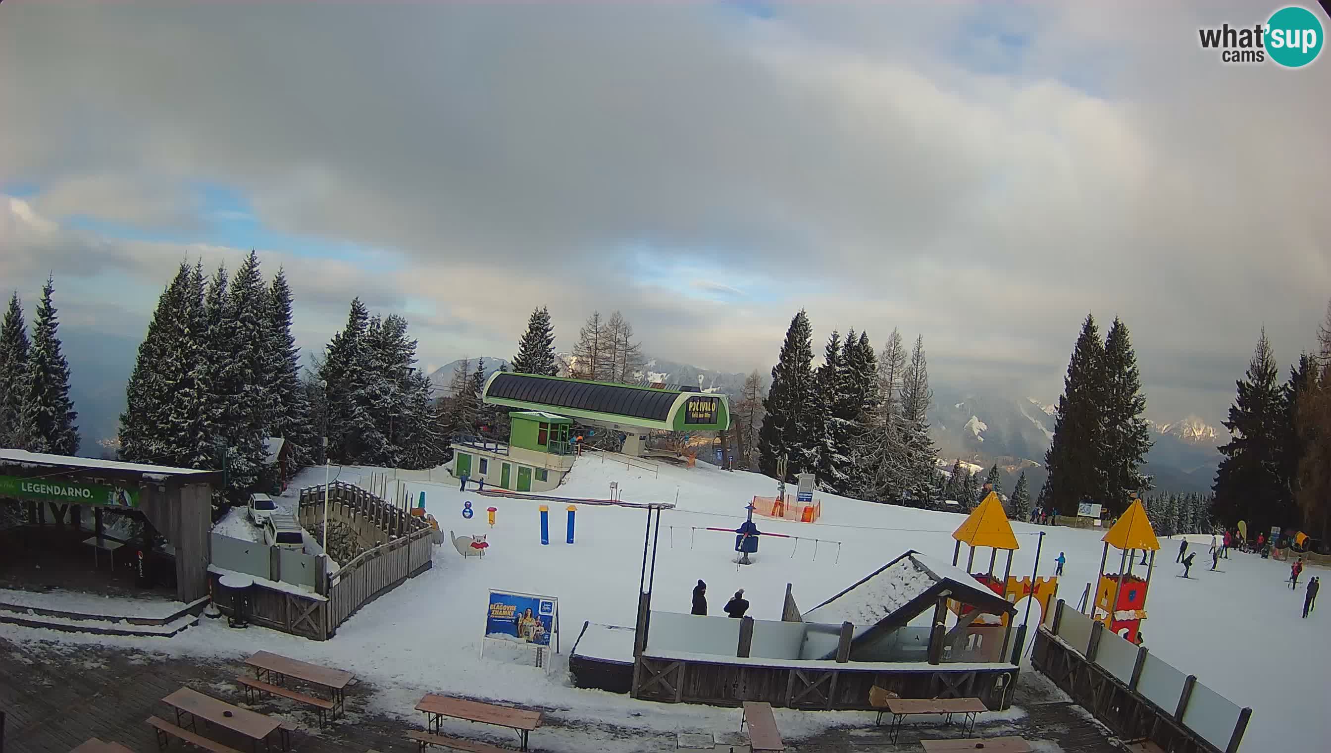 Webcam Počivalo – Alpska Perla | Liveblick vom Skigebiet Cerkno