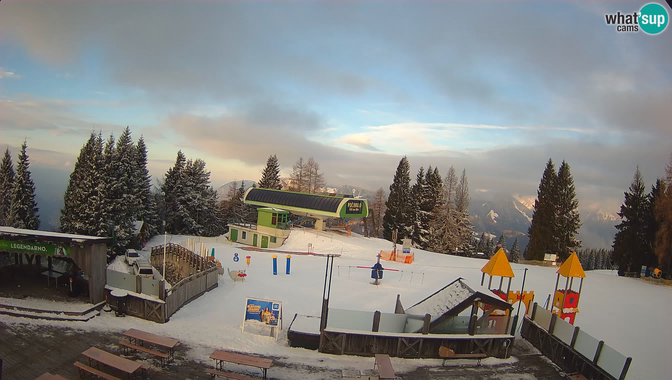 Webcam Počivalo – Alpska Perla | Liveblick vom Skigebiet Cerkno