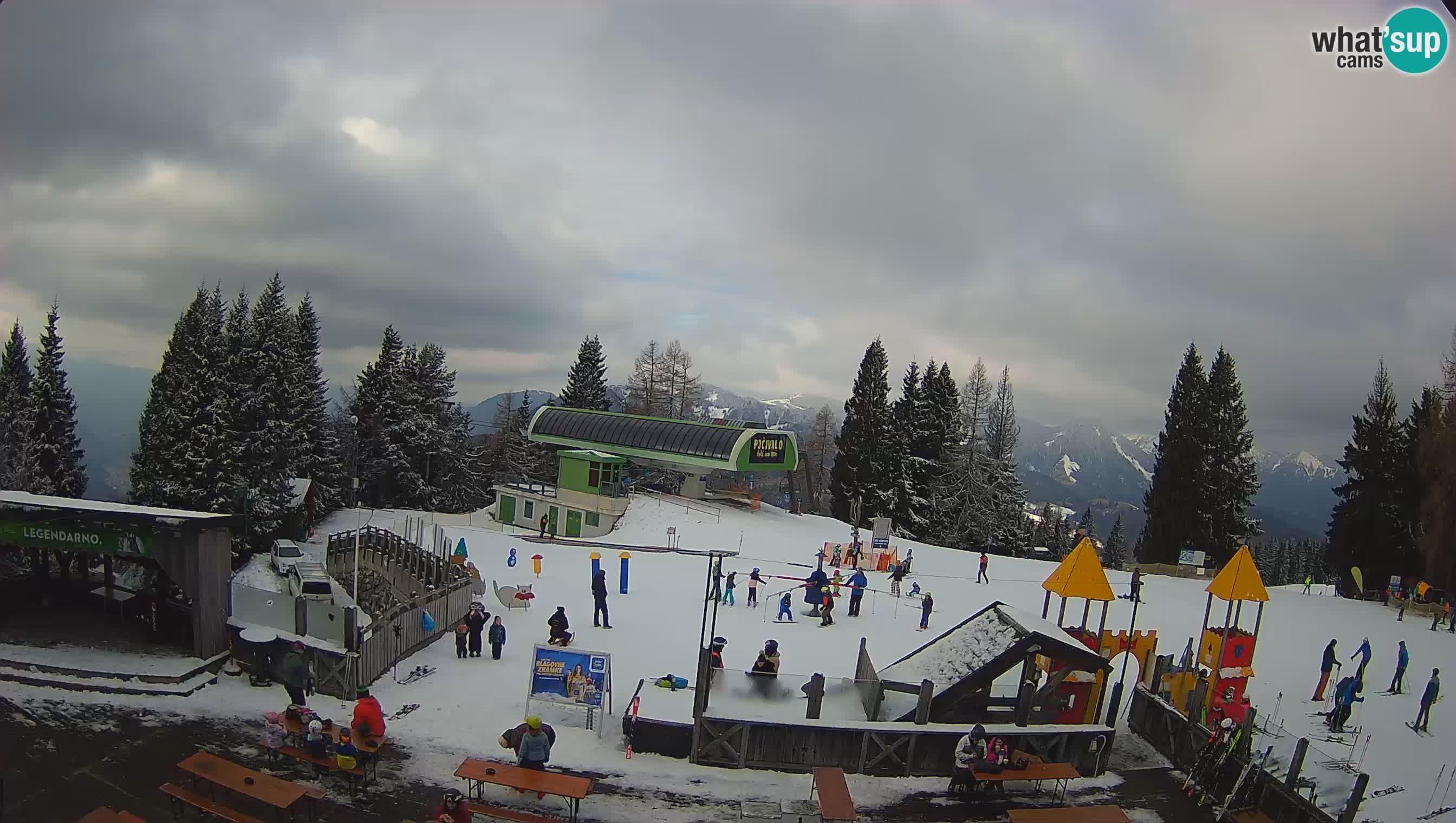 Webcam Počivalo – Alpska Perla | Liveblick vom Skigebiet Cerkno