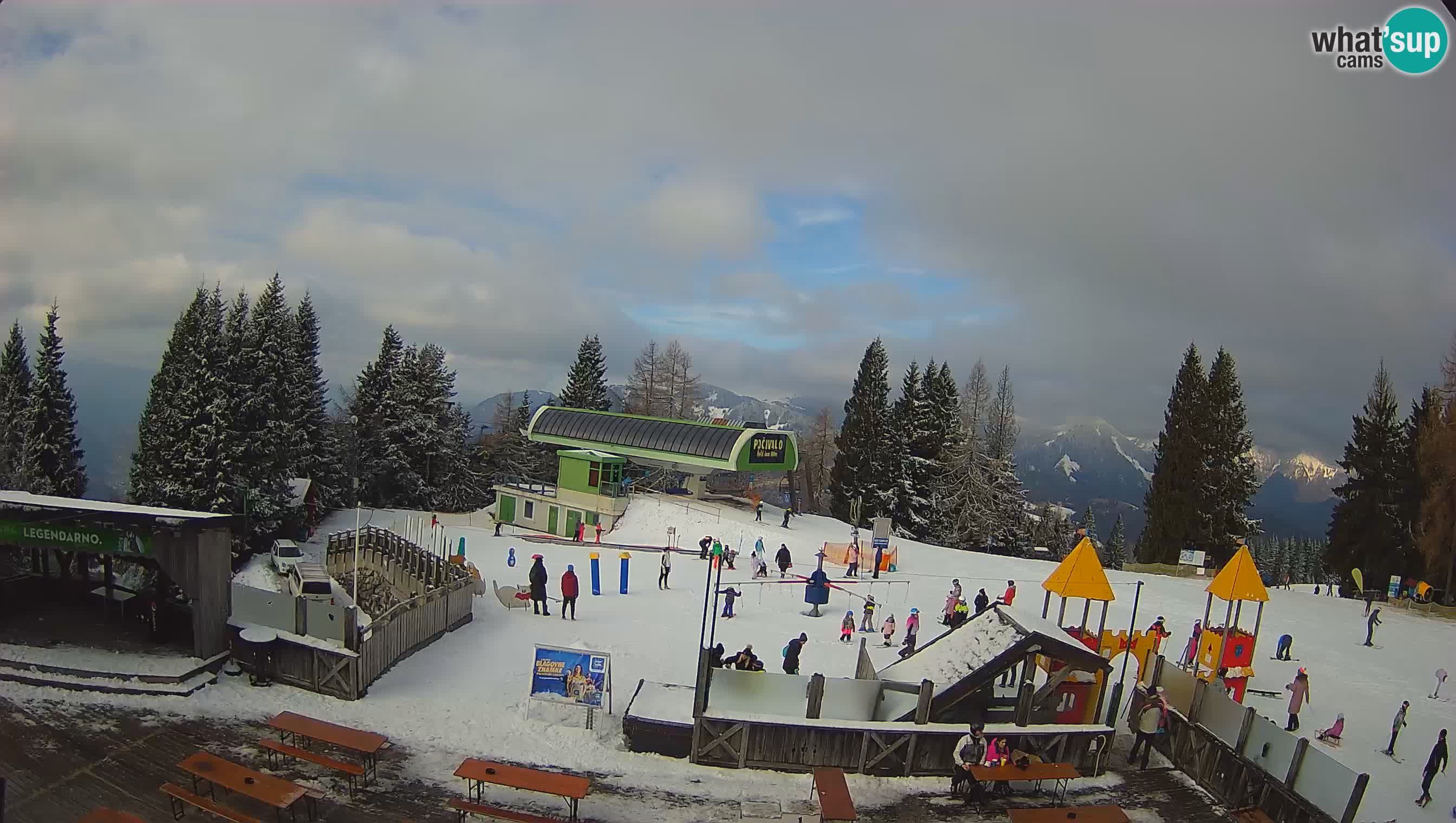 Webcam Počivalo – Alpska Perla | Live View from Cerkno Ski Resort