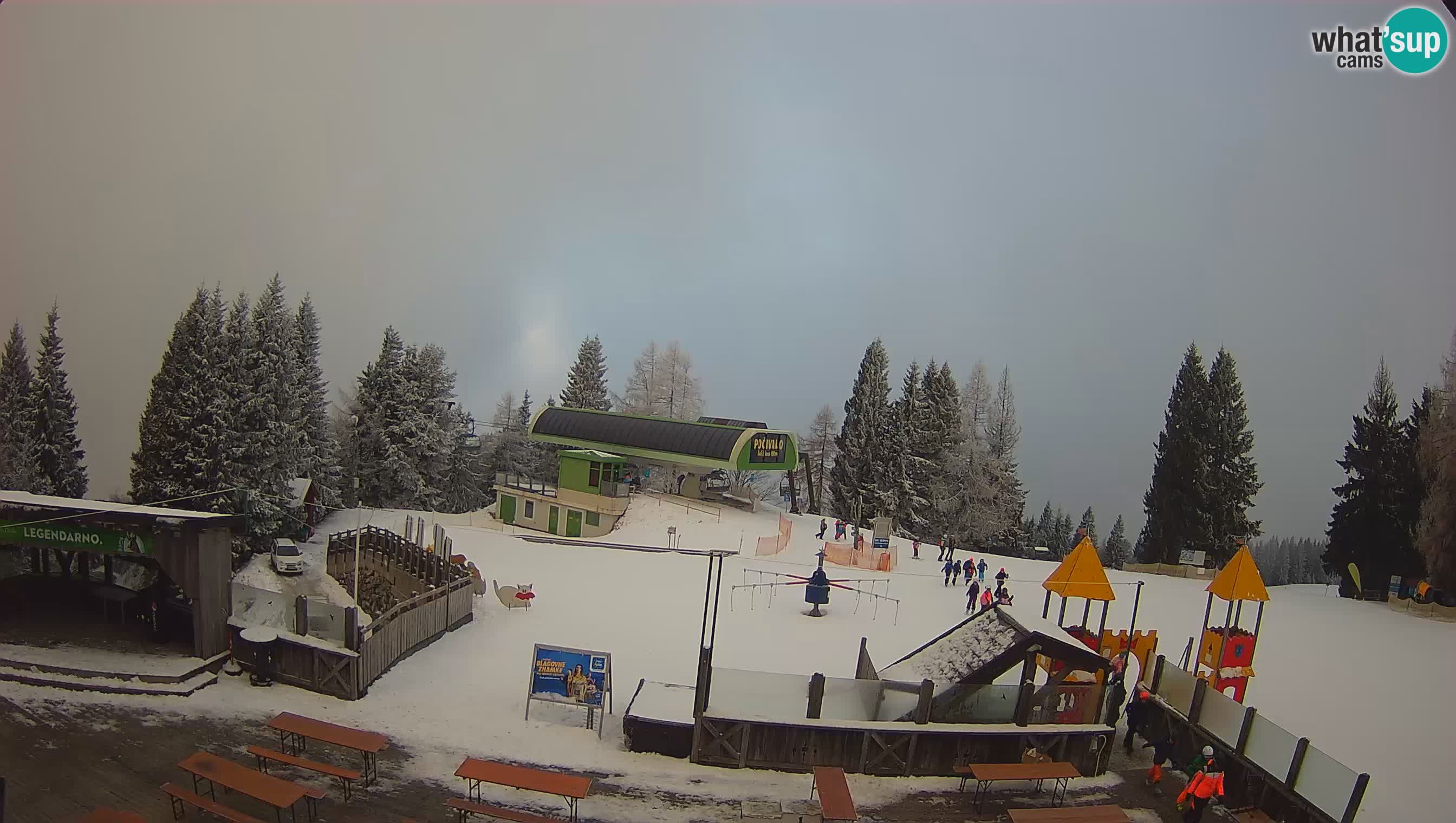 Webcam de la station de ski des Alpes slovènes à Cerkno Počivalo