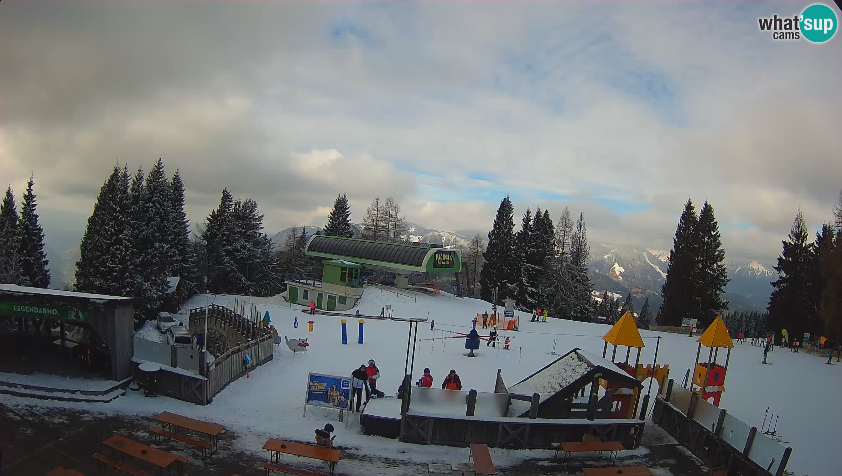 Webcam Počivalo – Alpska Perla | Live View from Cerkno Ski Resort