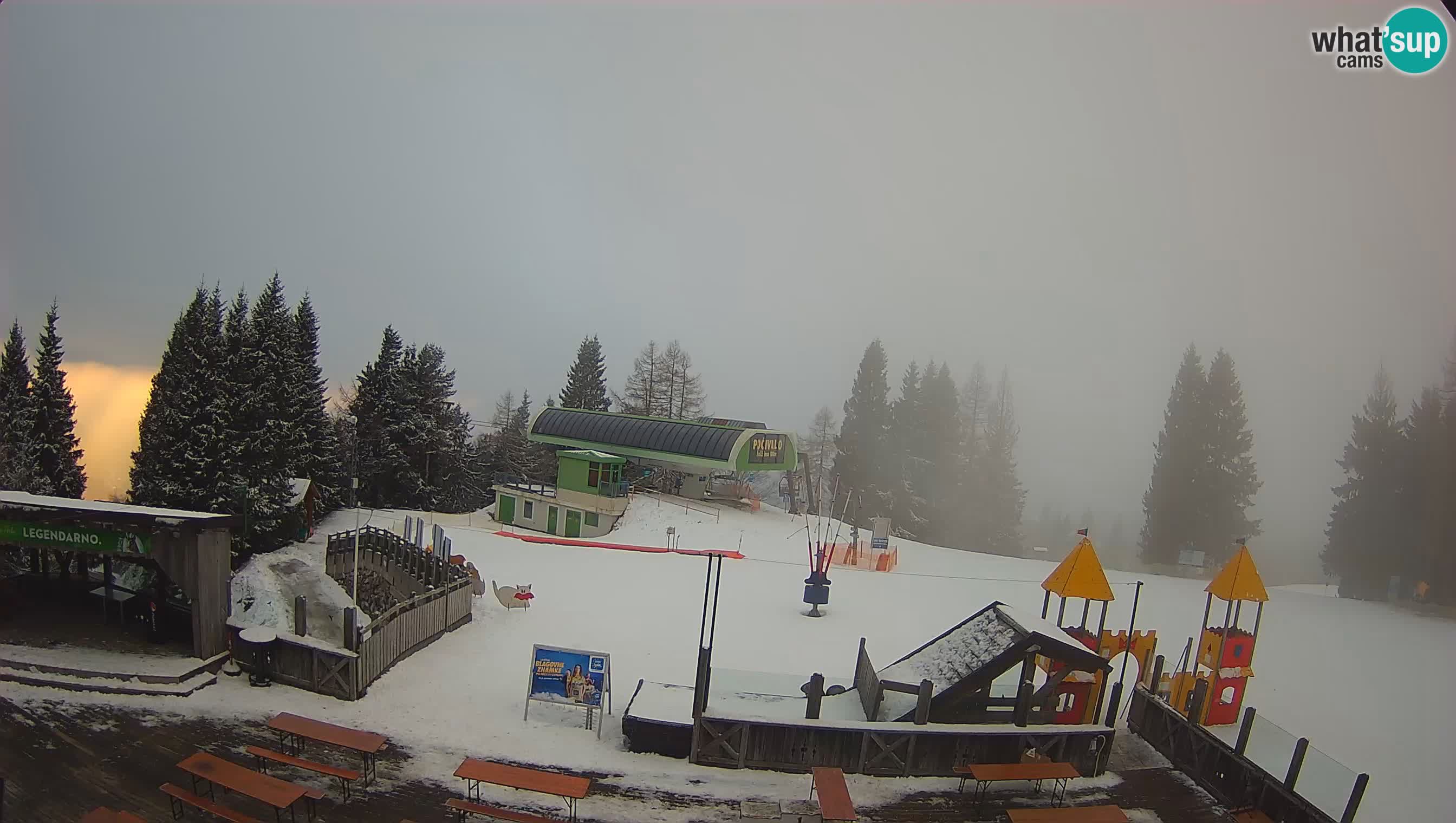 Webcam Počivalo – Alpska Perla | Liveblick vom Skigebiet Cerkno