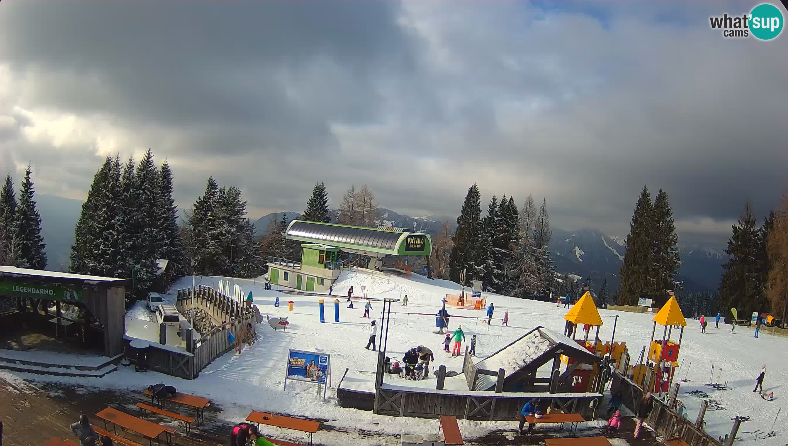 Webcam Počivalo – Alpska Perla | Live View from Cerkno Ski Resort