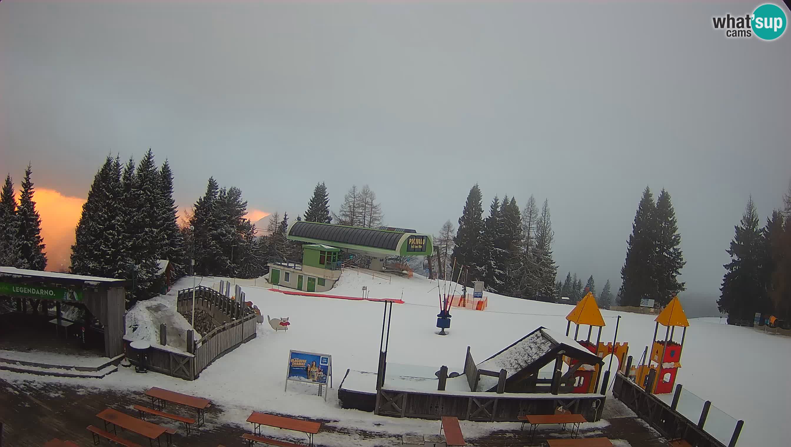 Webcam Počivalo – Alpska Perla | Live View from Cerkno Ski Resort