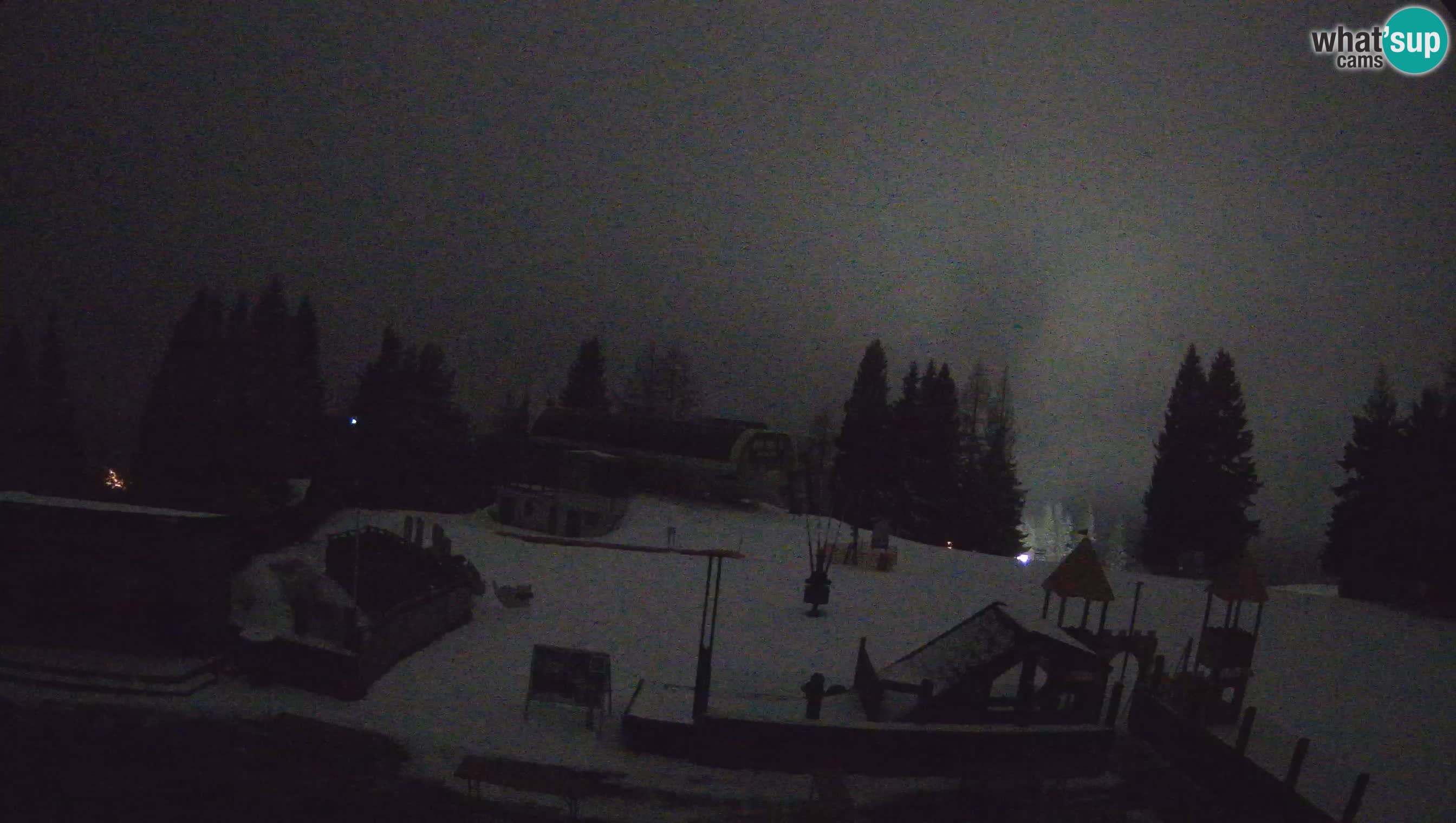 Webcam de la station de ski des Alpes slovènes à Cerkno Počivalo