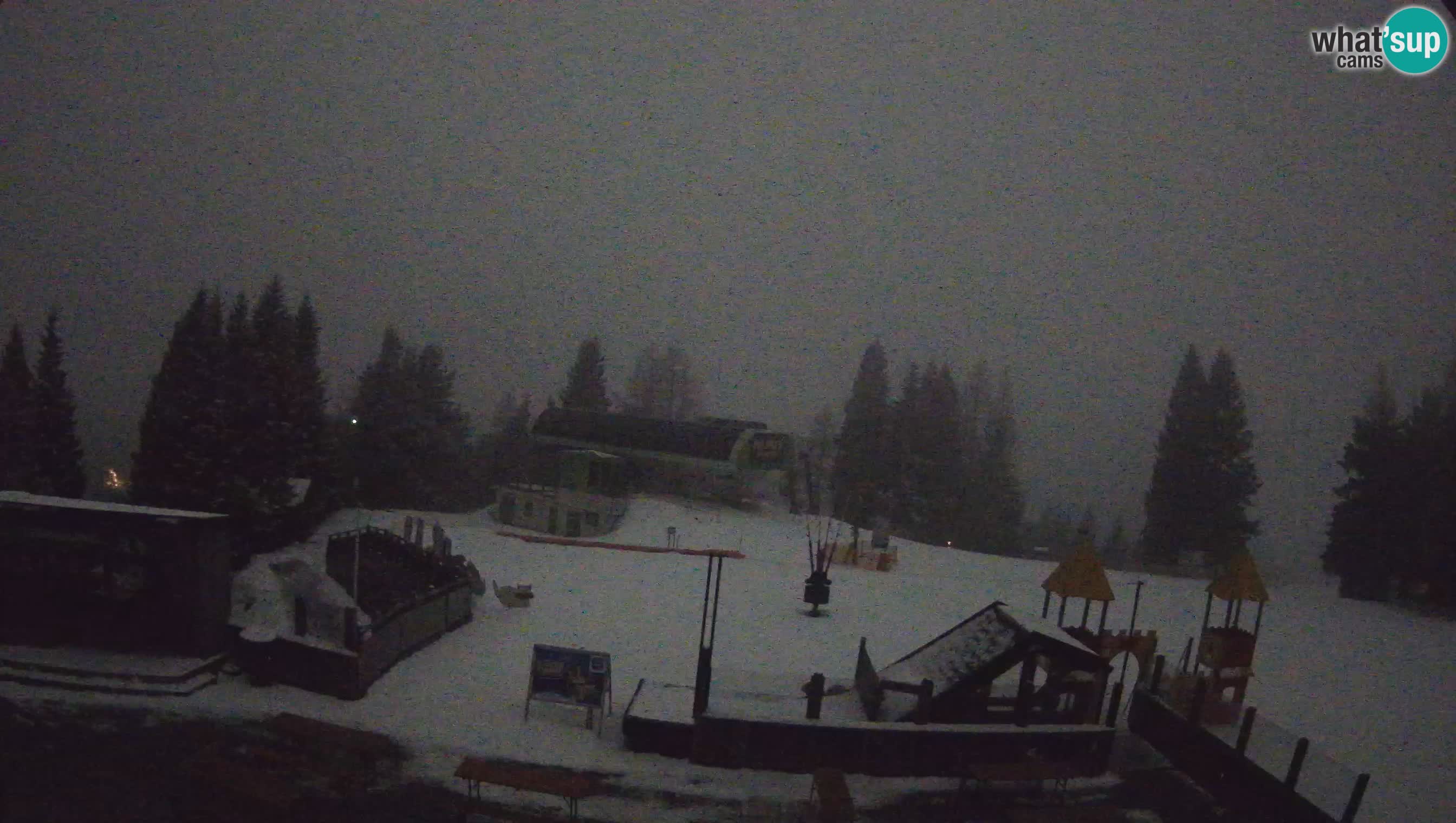 Webcam Počivalo – Alpska Perla | Liveblick vom Skigebiet Cerkno