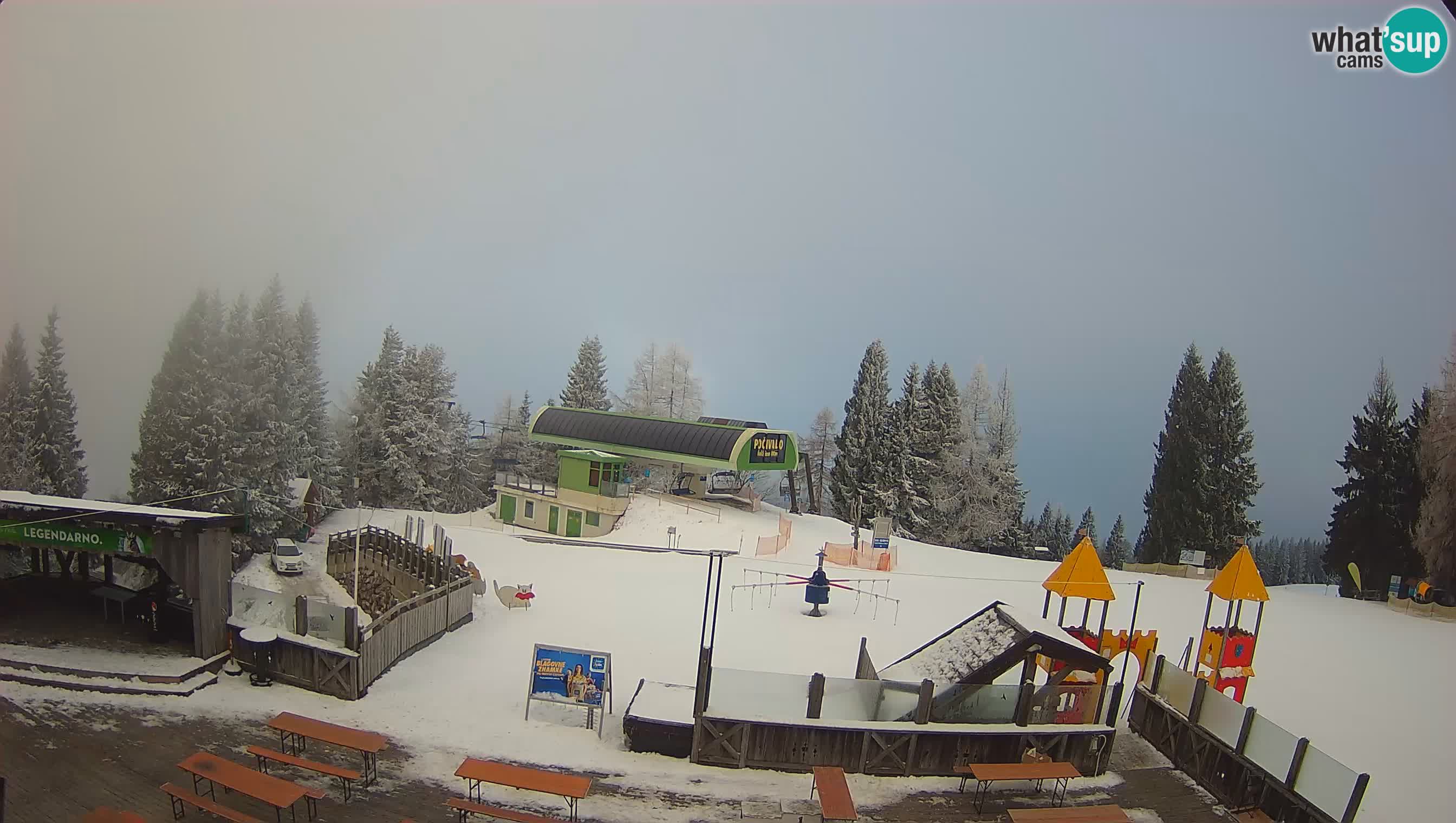Webcam Počivalo – Alpska Perla | Liveblick vom Skigebiet Cerkno