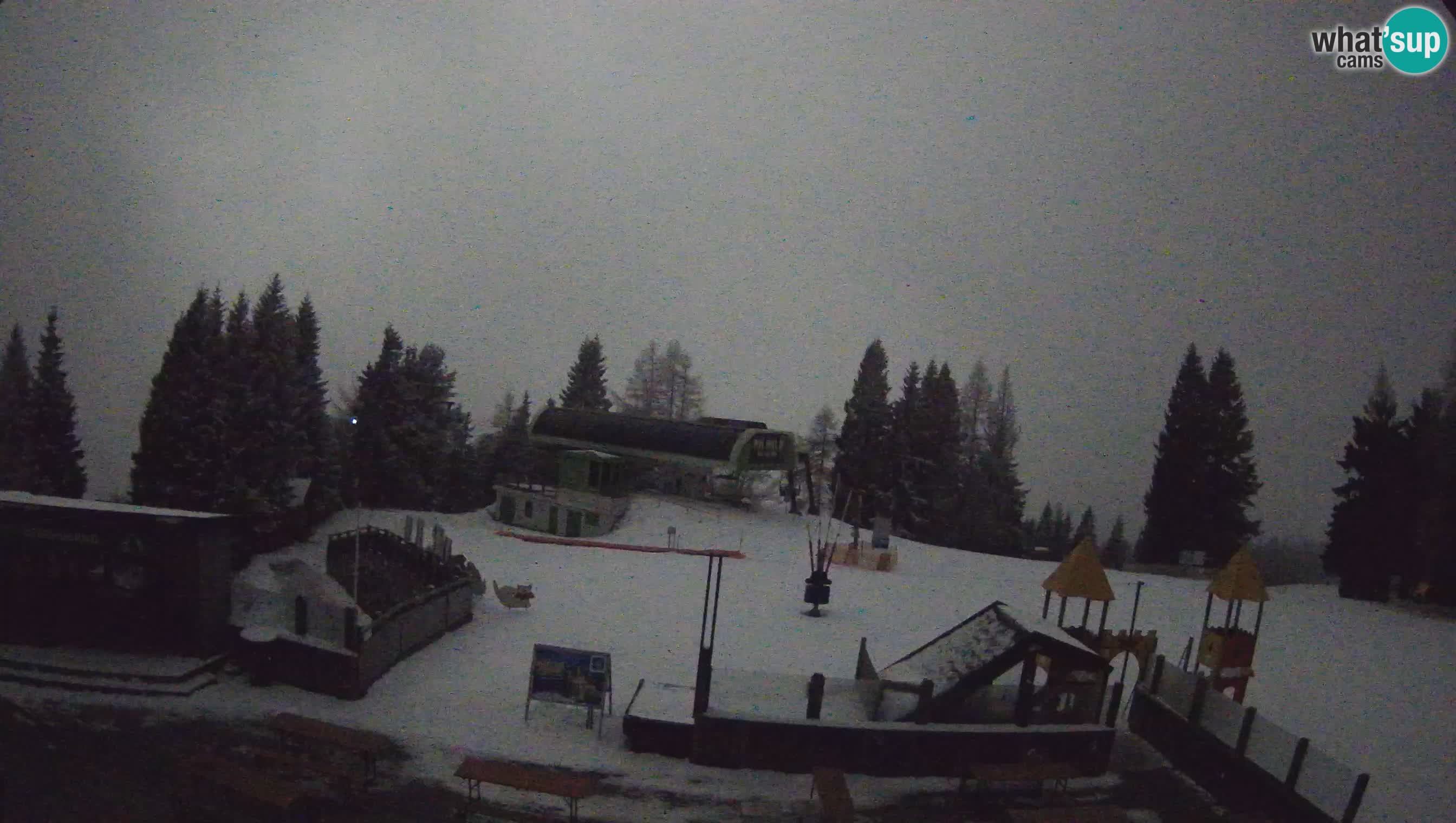 Webcam Počivalo – Alpska Perla | Liveblick vom Skigebiet Cerkno