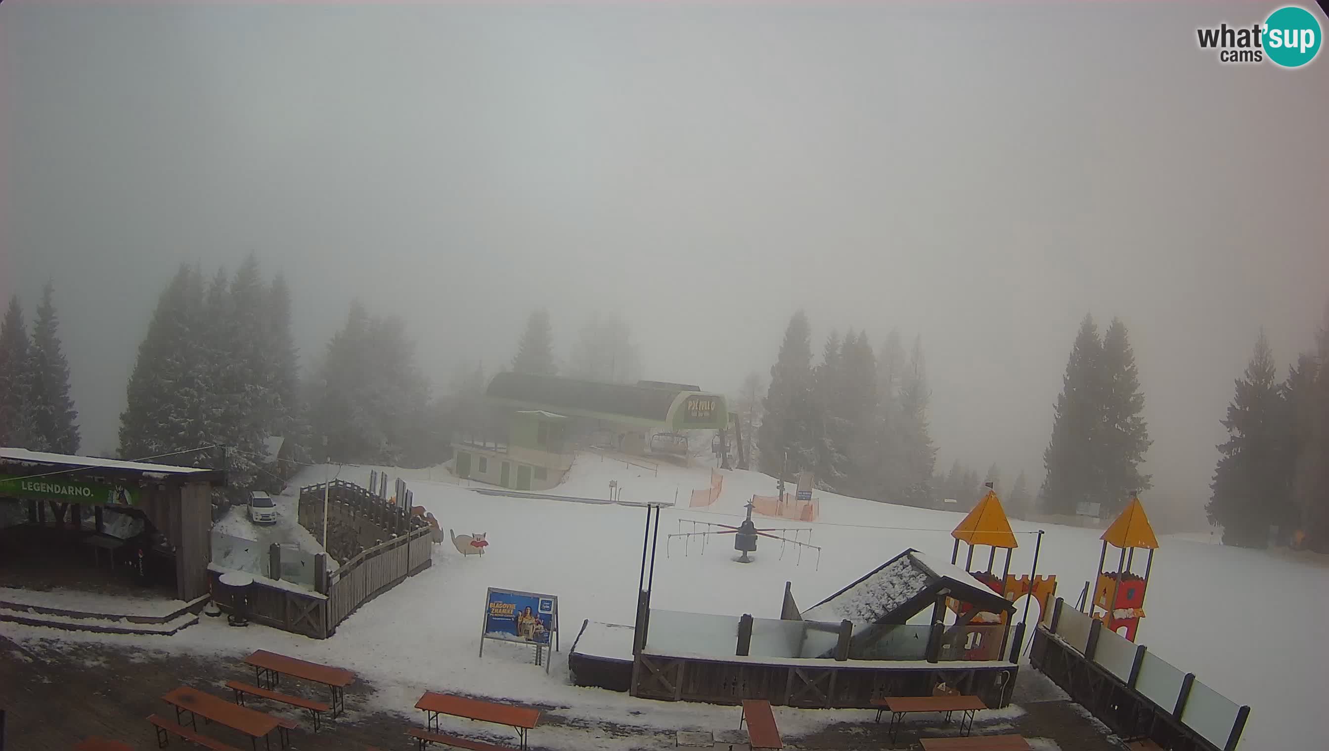 Web kamera Počivalo – Alpska Perla | Pogled uživo sa skijališta Cerkno