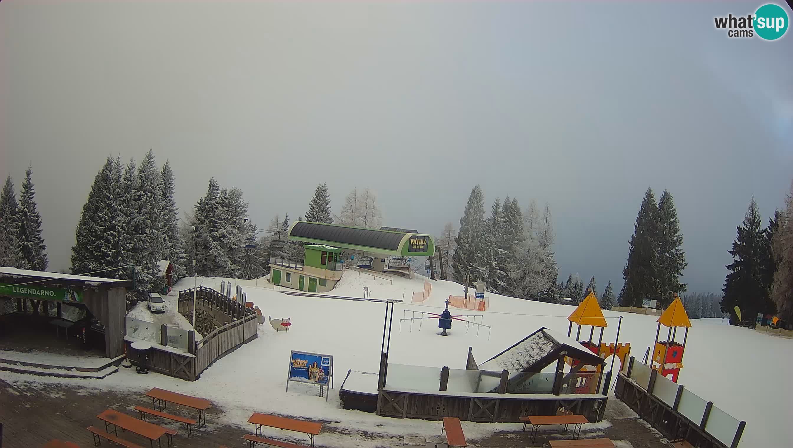Webcam Počivalo – Alpska Perla | Liveblick vom Skigebiet Cerkno