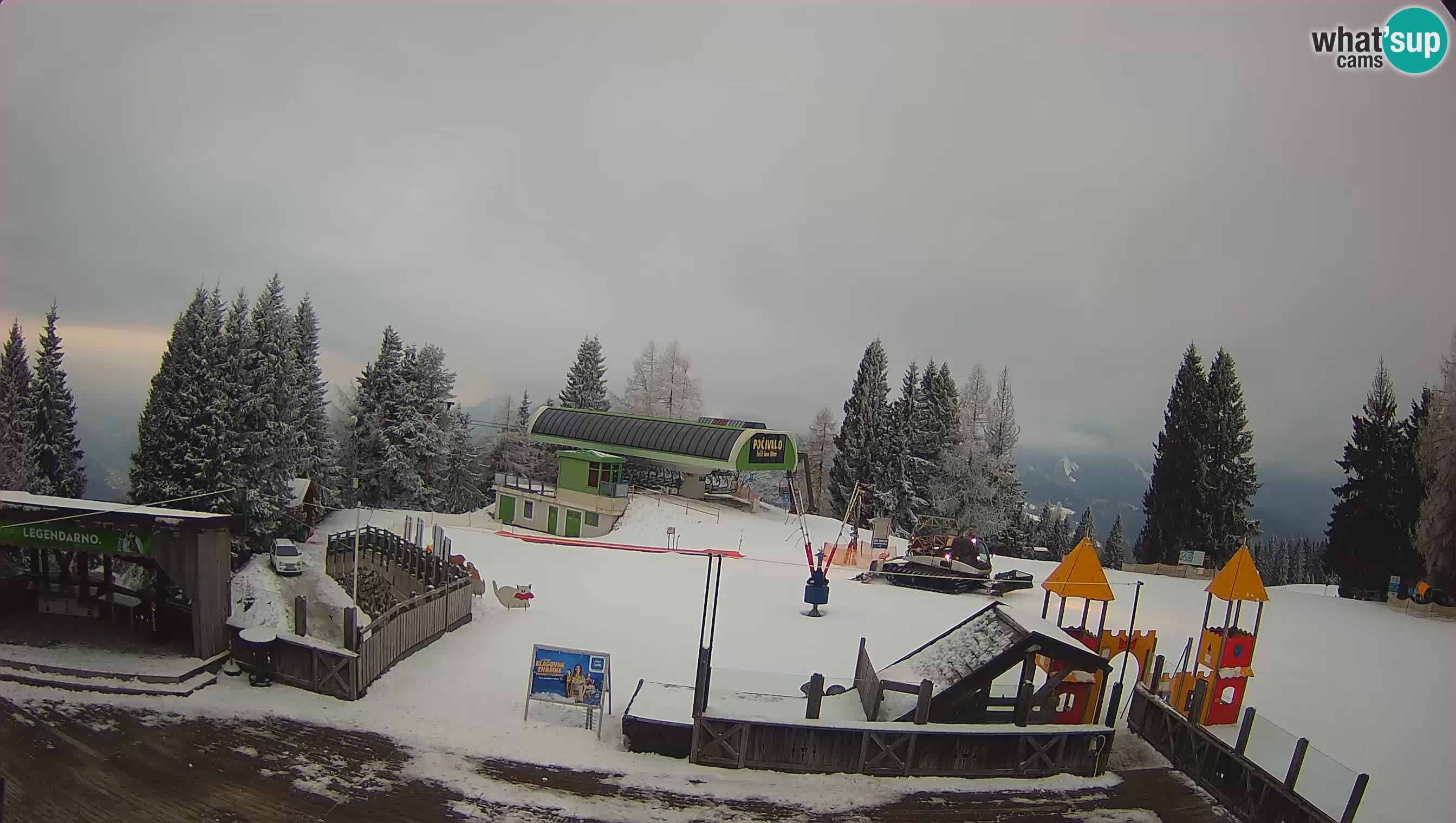 Cámara web Počivalo – Alpska Perla | Vista en vivo desde la estación de esquí Cerkno