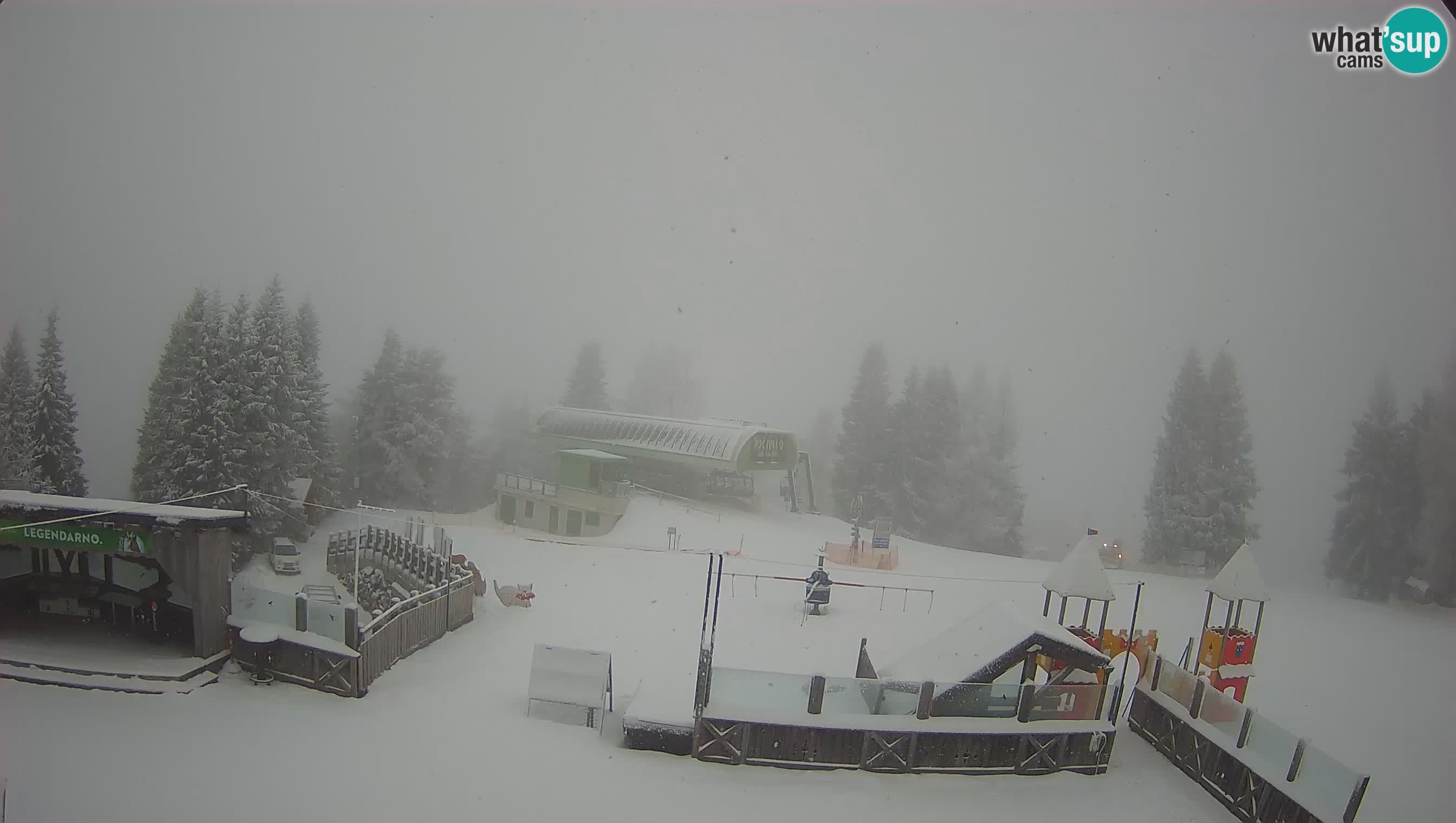 Webcam de la station de ski des Alpes slovènes à Cerkno Počivalo