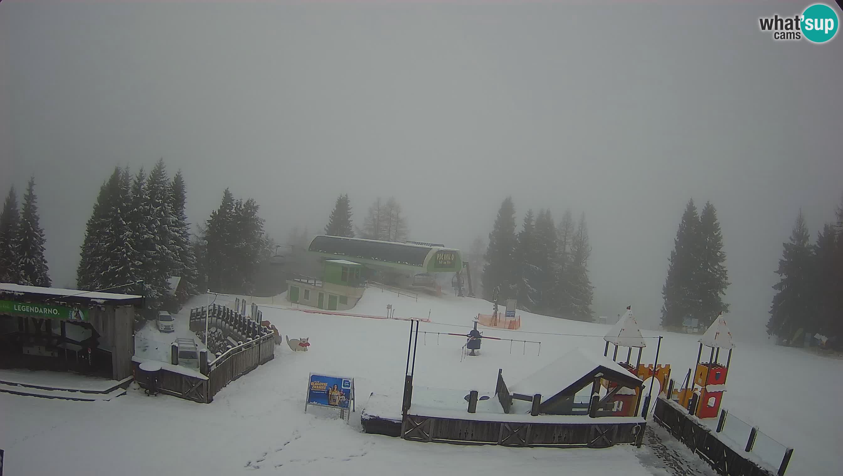 Webcam Počivalo – Alpska Perla | Live View from Cerkno Ski Resort