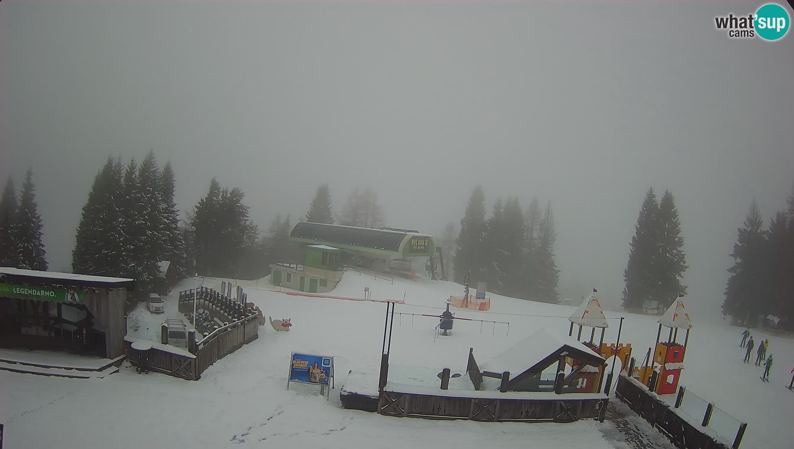 Webcam Počivalo – Alpska Perla | Liveblick vom Skigebiet Cerkno