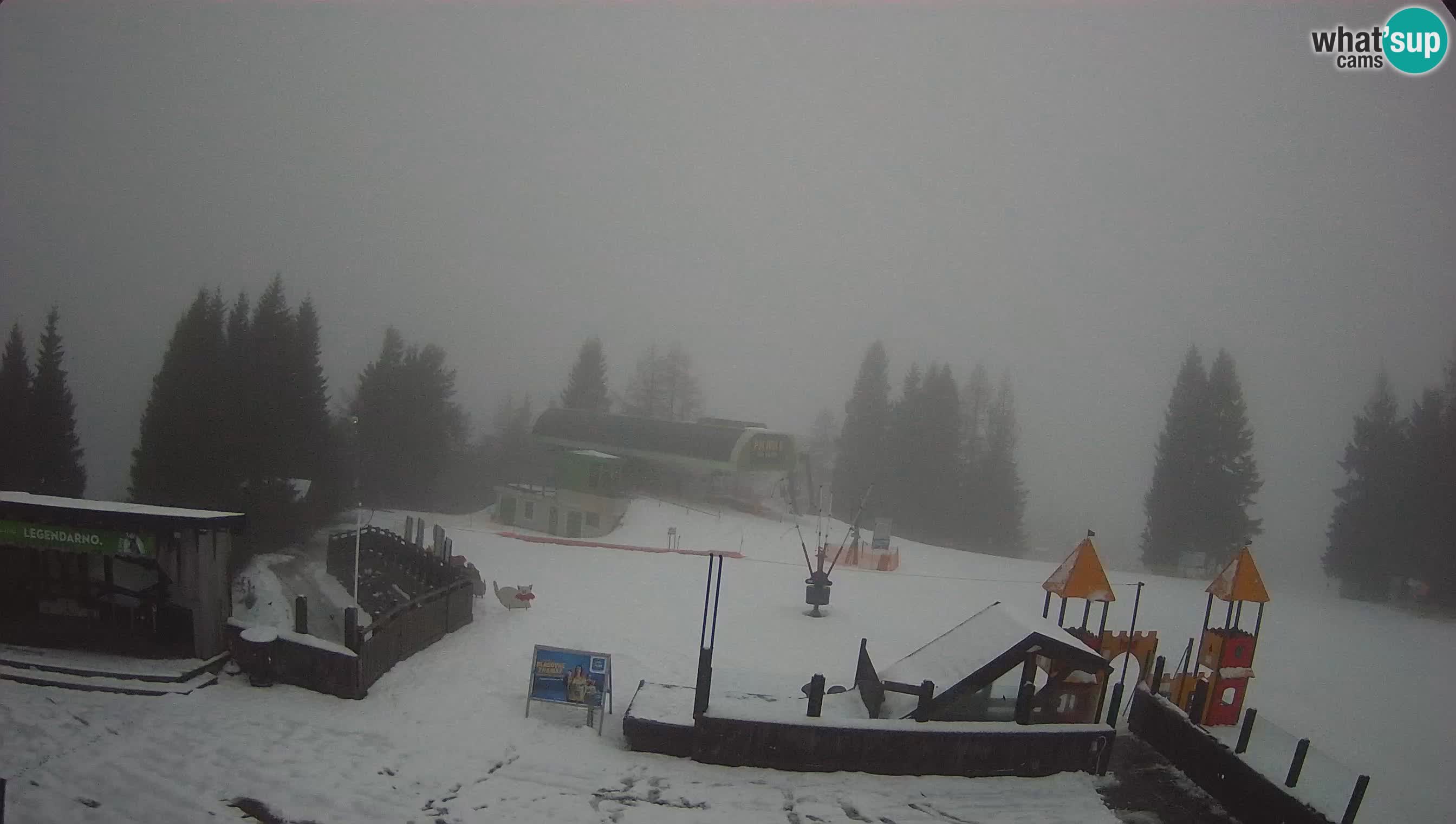 Cámara web Počivalo – Alpska Perla | Vista en vivo desde la estación de esquí Cerkno