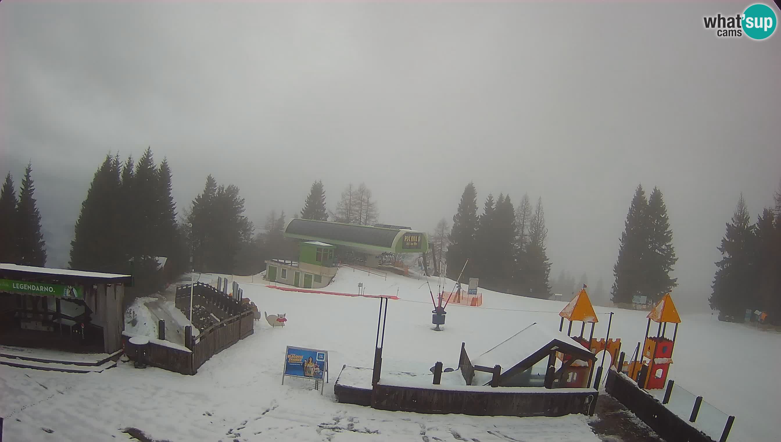 Webcam Počivalo – Alpska Perla | Liveblick vom Skigebiet Cerkno