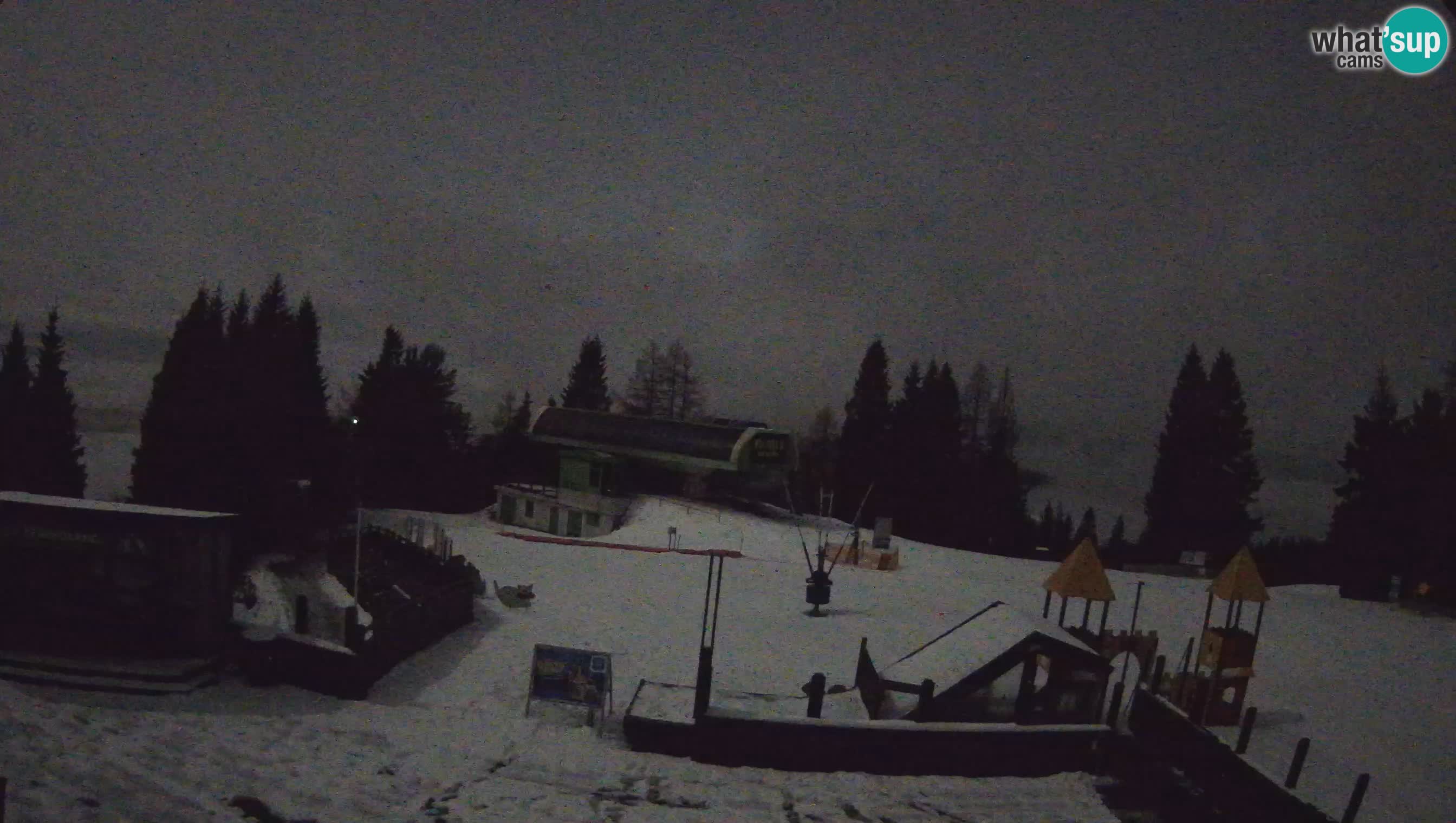 Cámara web Počivalo – Alpska Perla | Vista en vivo desde la estación de esquí Cerkno