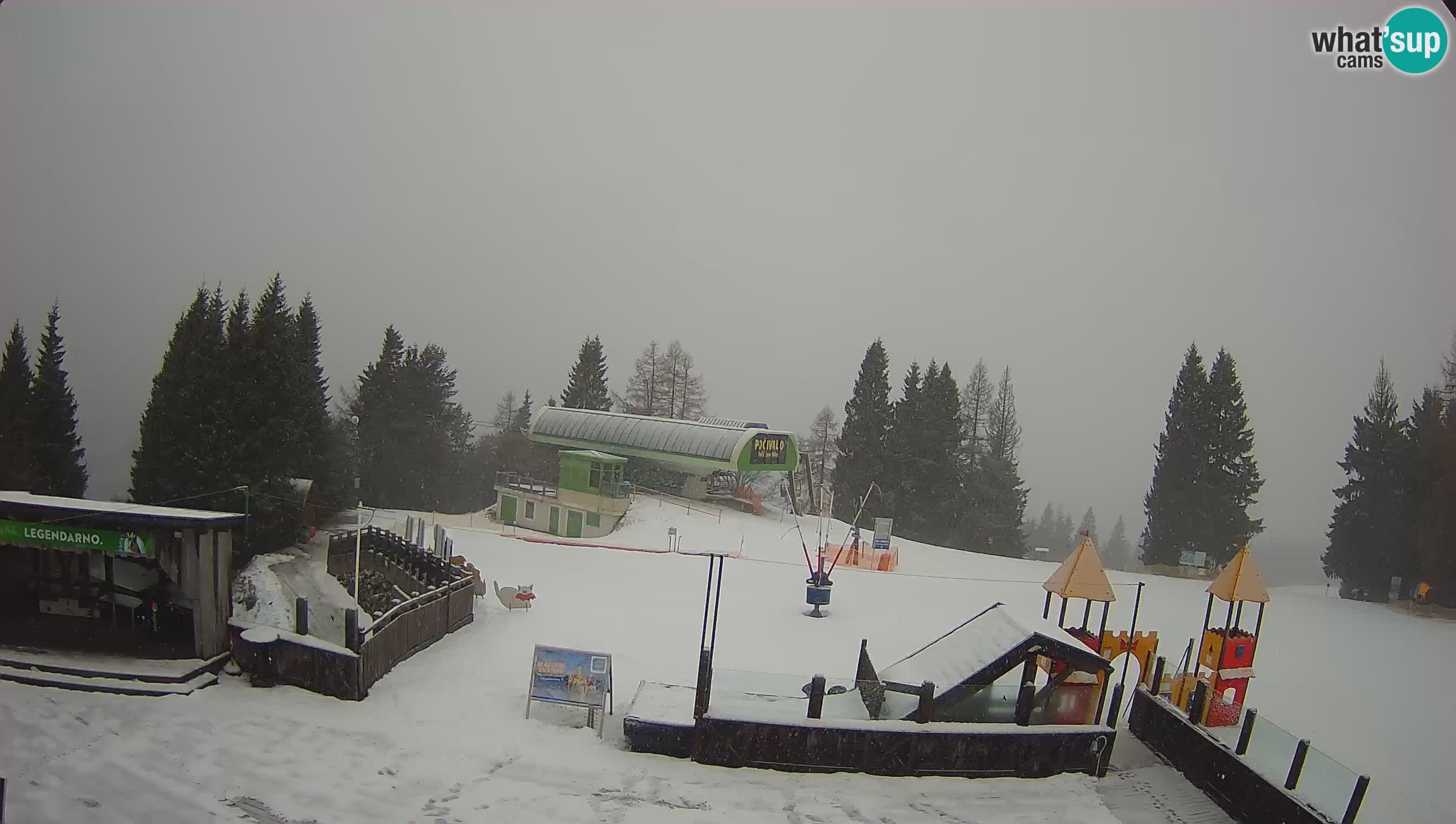 Webcam Počivalo – Alpska Perla | Live View from Cerkno Ski Resort