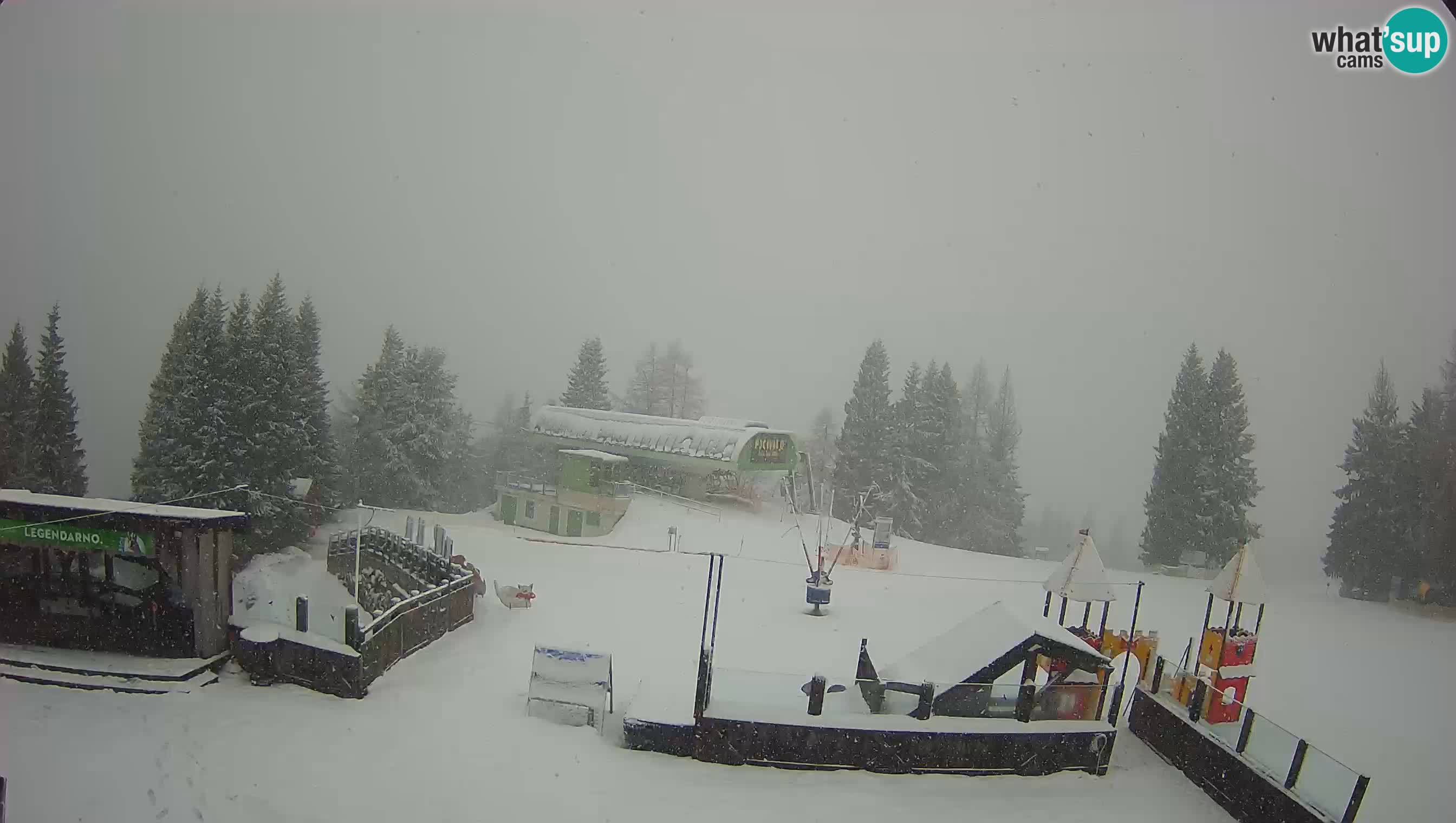 Webcam Počivalo – Alpska Perla | Liveblick vom Skigebiet Cerkno