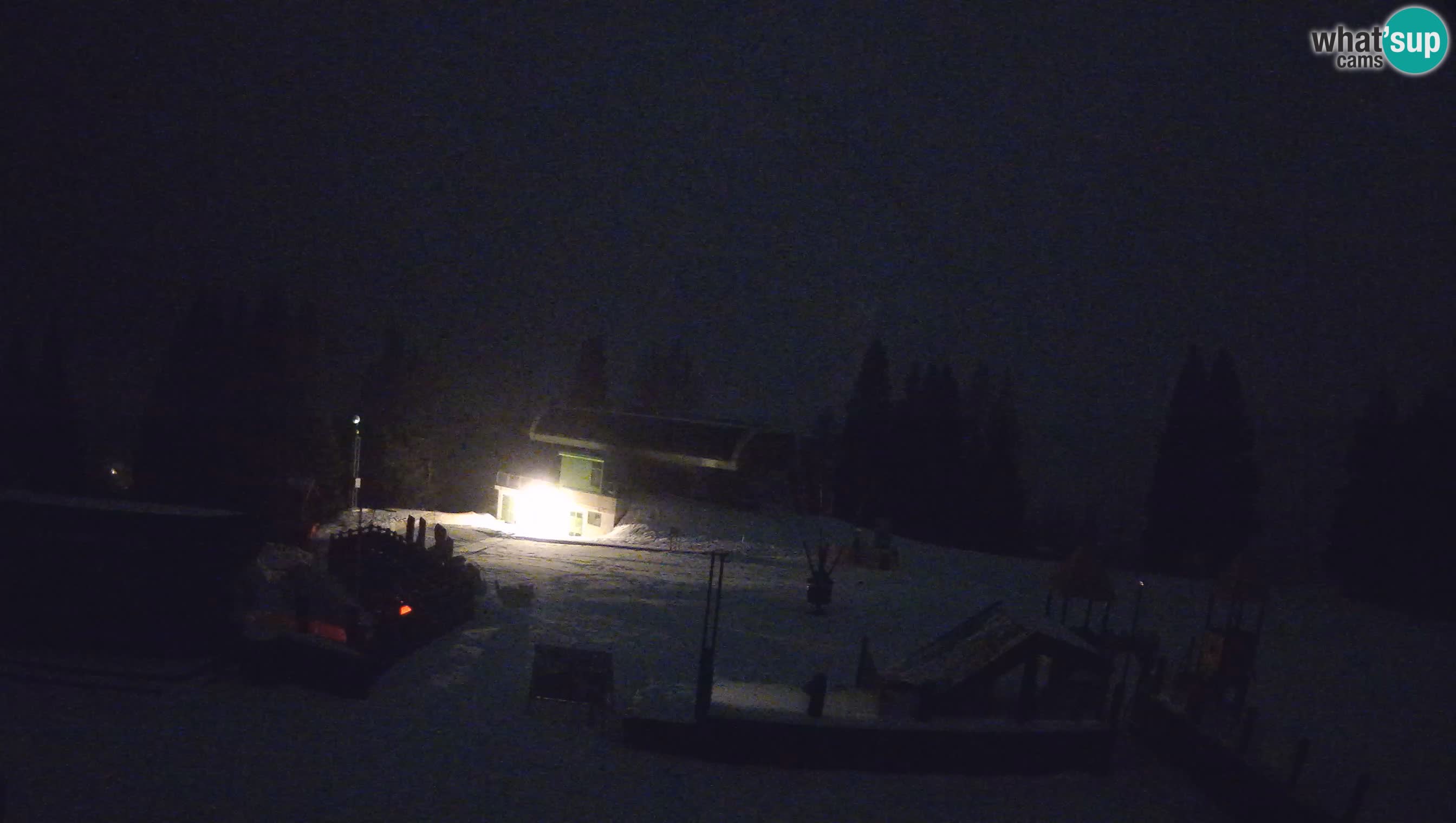 Webcam de la station de ski des Alpes slovènes à Cerkno Počivalo