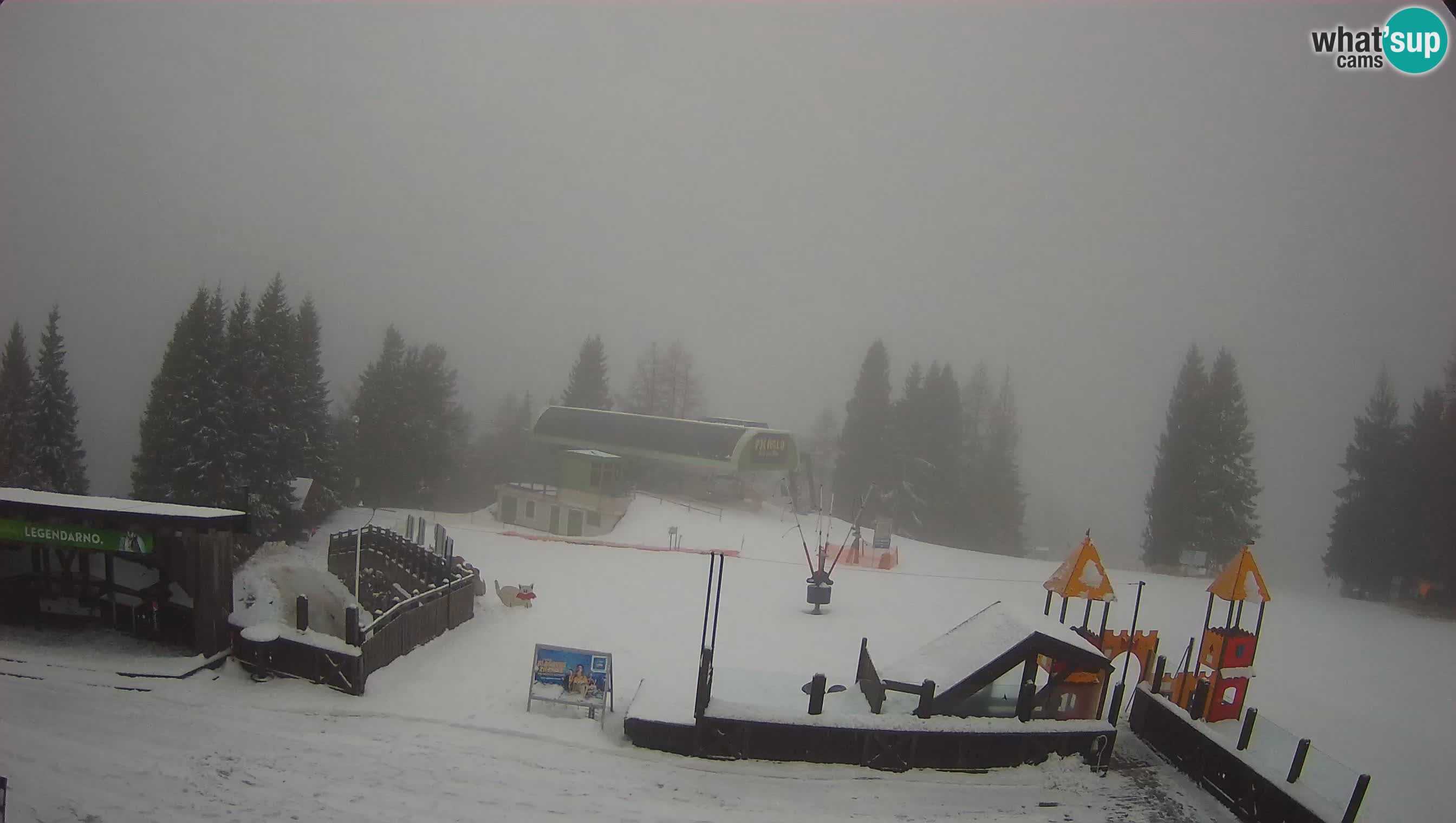 Cámara web Počivalo – Alpska Perla | Vista en vivo desde la estación de esquí Cerkno