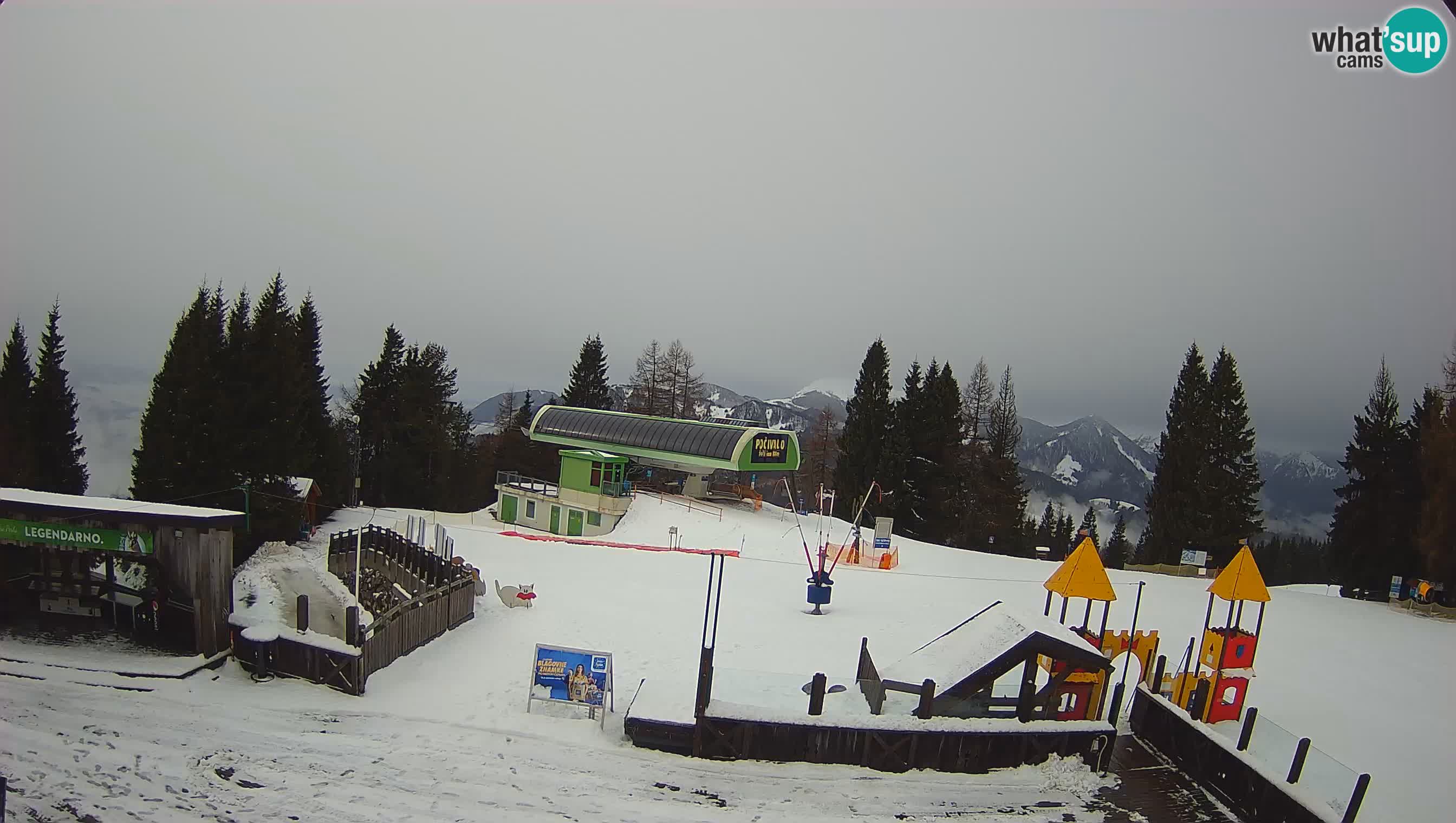 Webcam Počivalo – Alpska Perla | Liveblick vom Skigebiet Cerkno