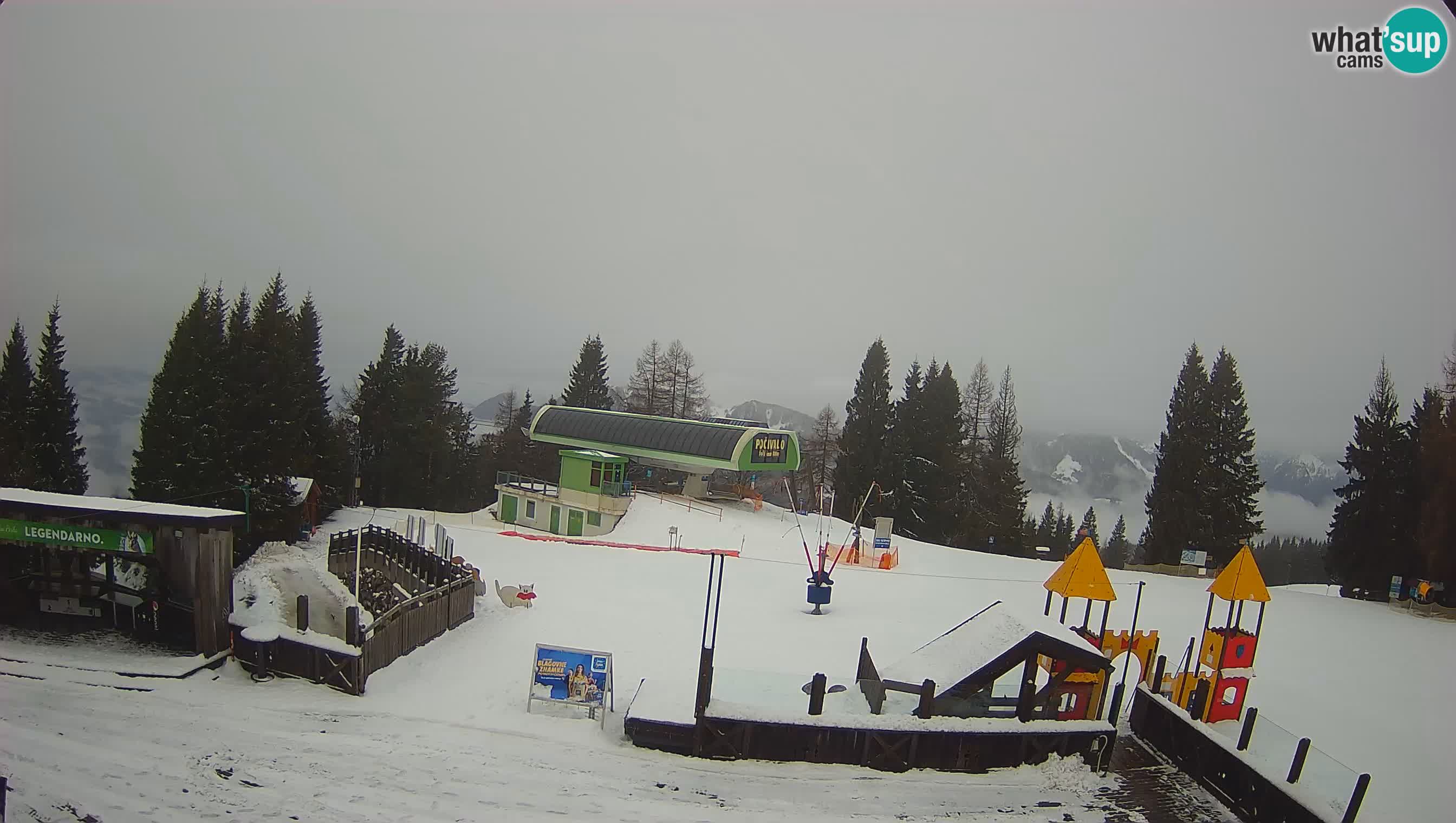 Webcam Počivalo – Alpska Perla | Liveblick vom Skigebiet Cerkno