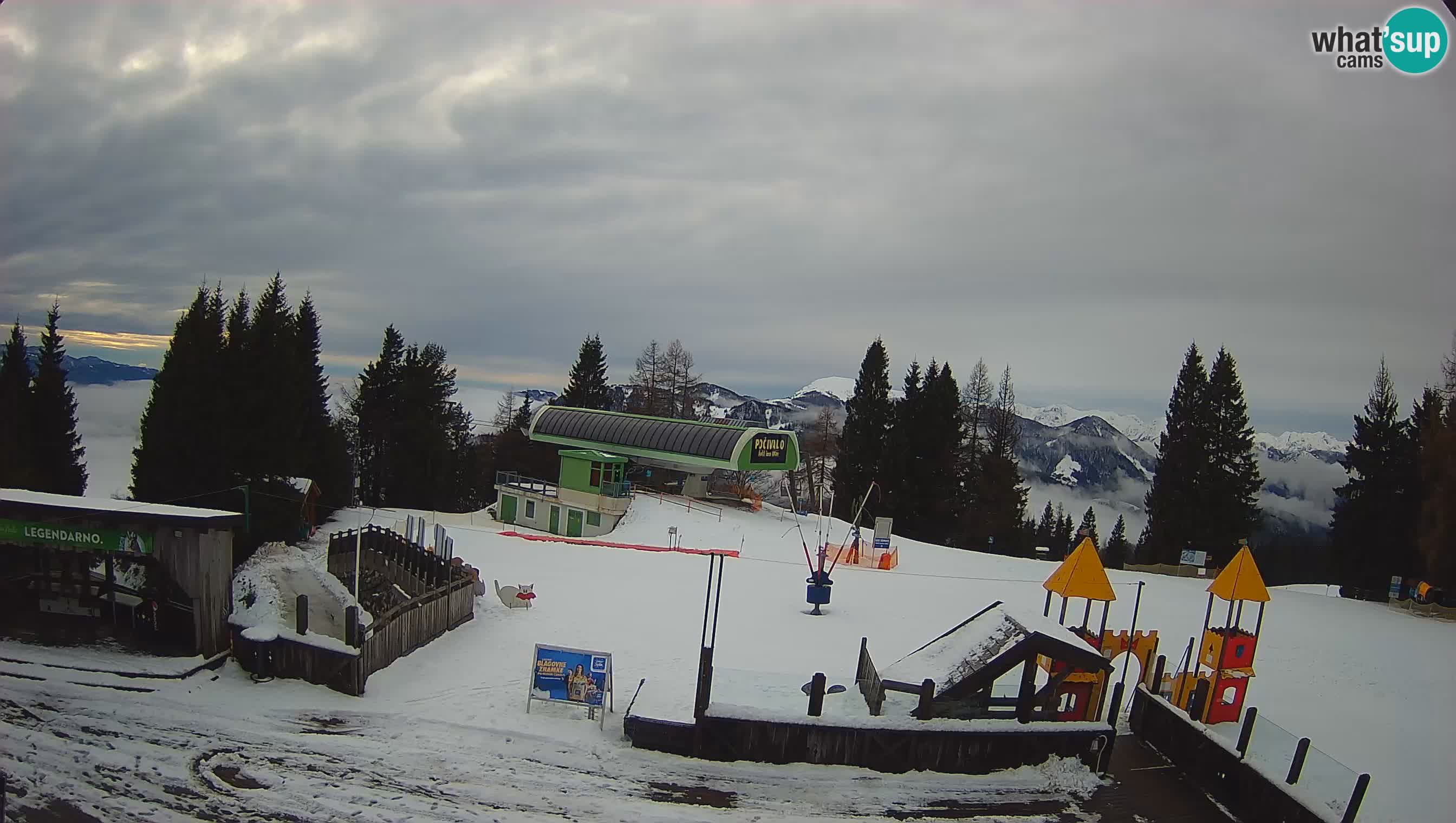 Alpska Perla Skijalište Cerkno Počivalo web kamera – Slovenija